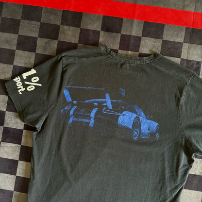 Porsche 991 RSR 911% Motorsport Black T Shirt Large