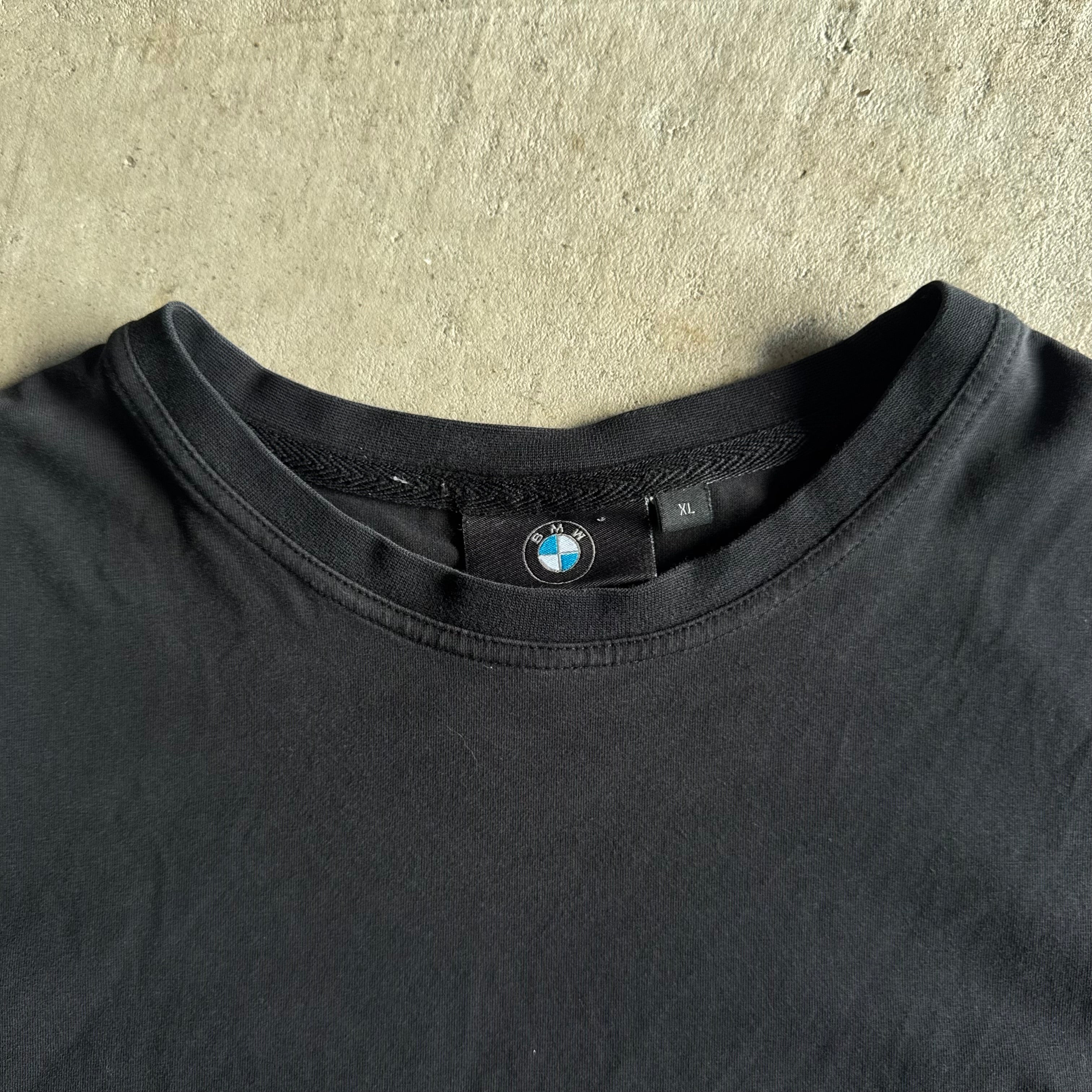 2000s BMW Lifestyle M Power Embroidered Black T Shirt (XL)