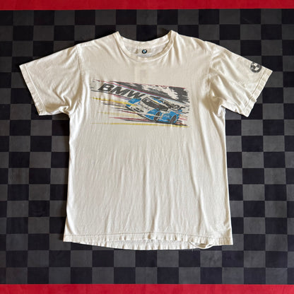 Vintage BMW Power Telmex Rolex 24 Daytona Racing T Shirt Large