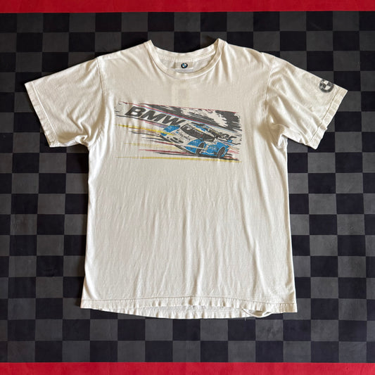 Vintage BMW Power Telmex Rolex 24 Daytona Racing T Shirt Large