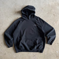 Vintage Mercedes-Benz Embroidered Black Hooded Pullover (XL)