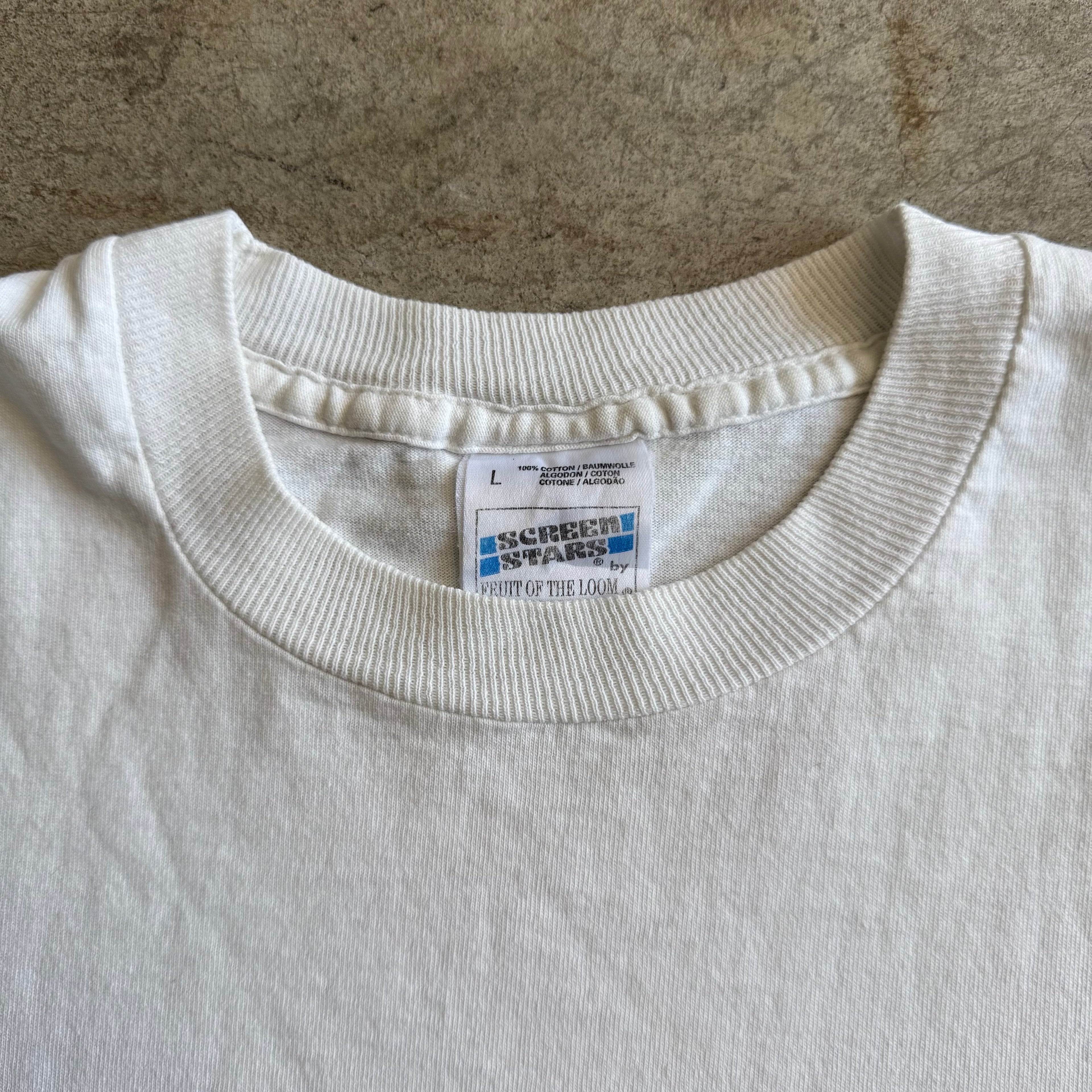 90s Phillips Car Stereo DTM Racing White T Shirt (L)