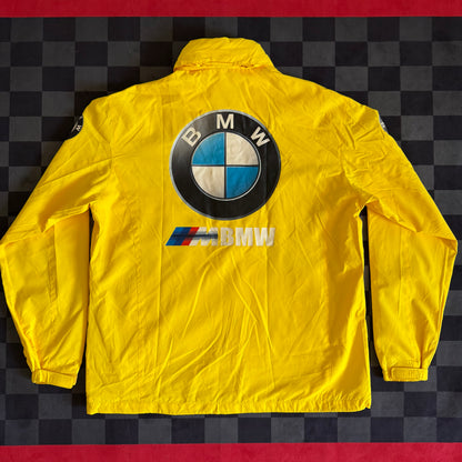 BMW M Power Korea Dealership Yellow Rain Coat Jacket Size XL