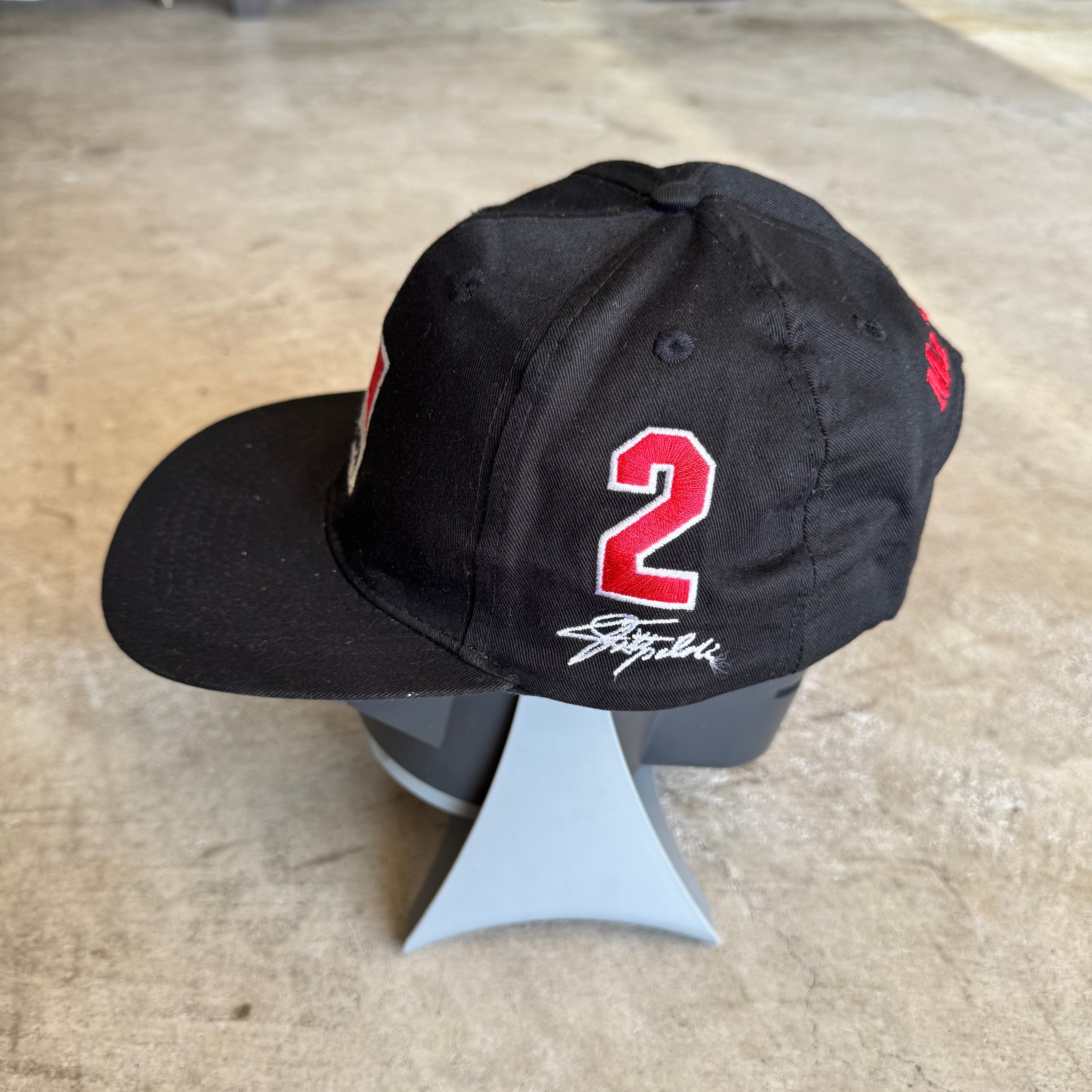 90s Marlboro Racing Team Penske Black Snapback Hat