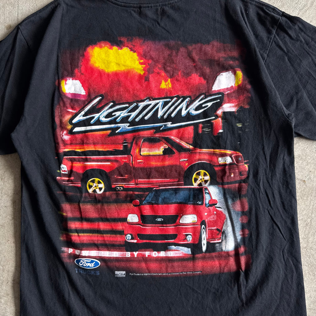 90s Ford Lightning F-150 Black T Shirt (L)