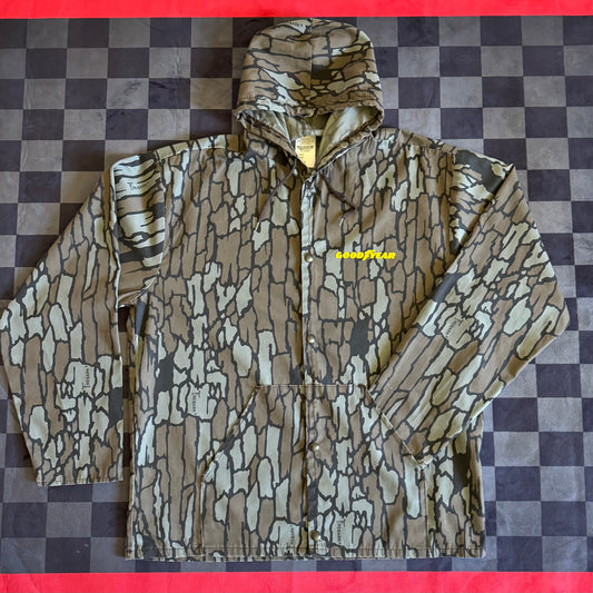 Goodyear Trebark Camo Hooded Jacket Large