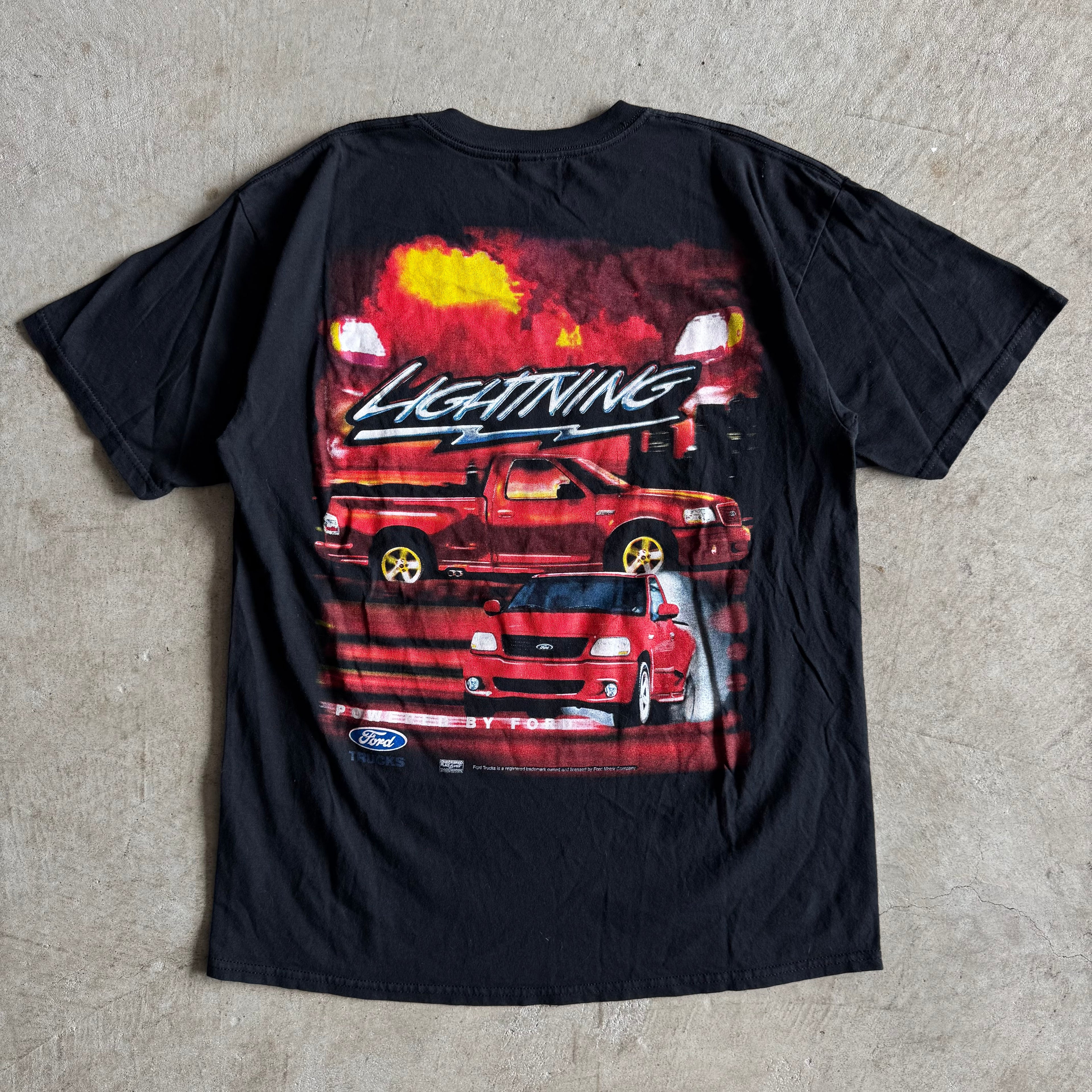 90s Ford Lightning F-150 Black T Shirt (L)