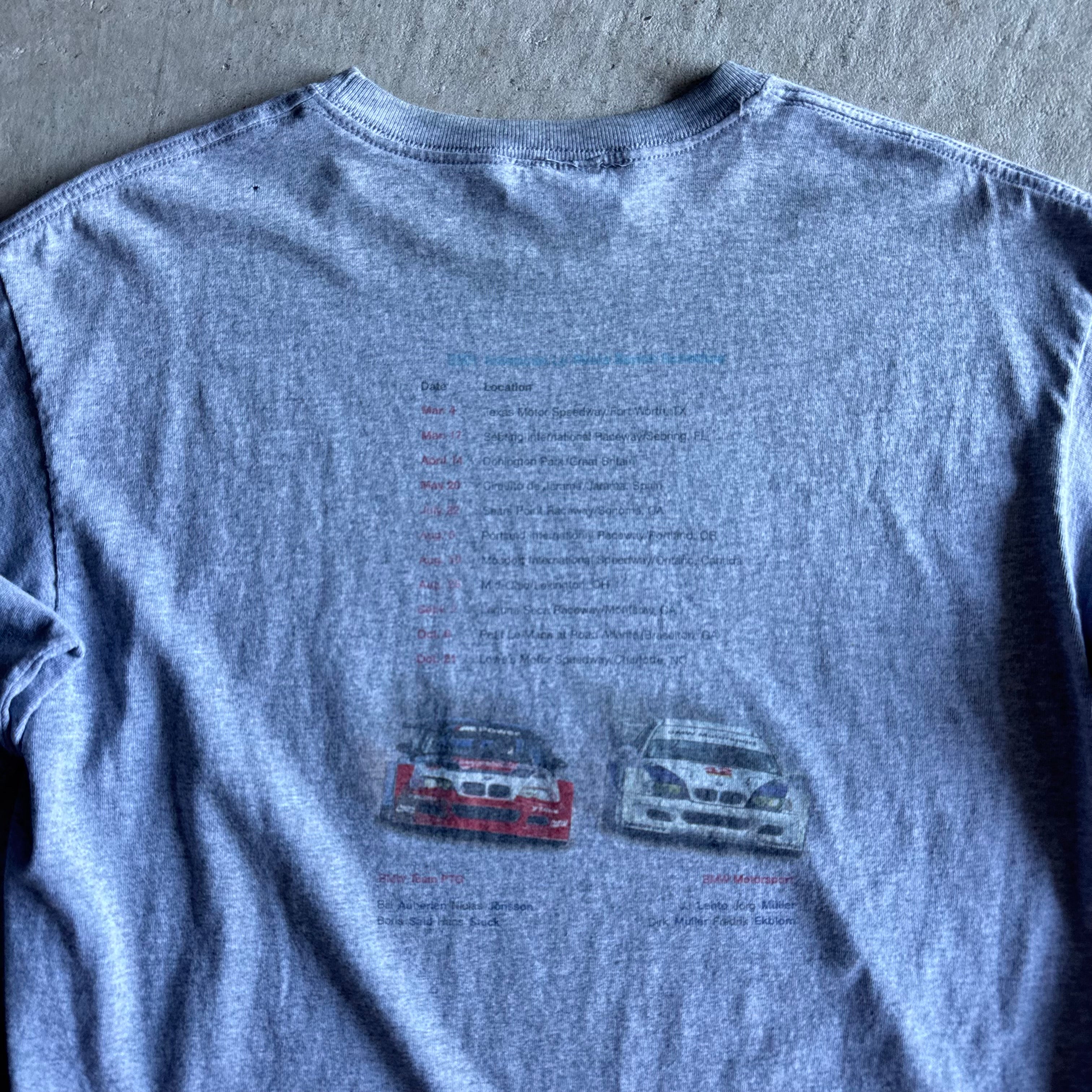 Vintage BMW E46 GTR GT3 Championship Grey Longsleeve T Shirt (L)