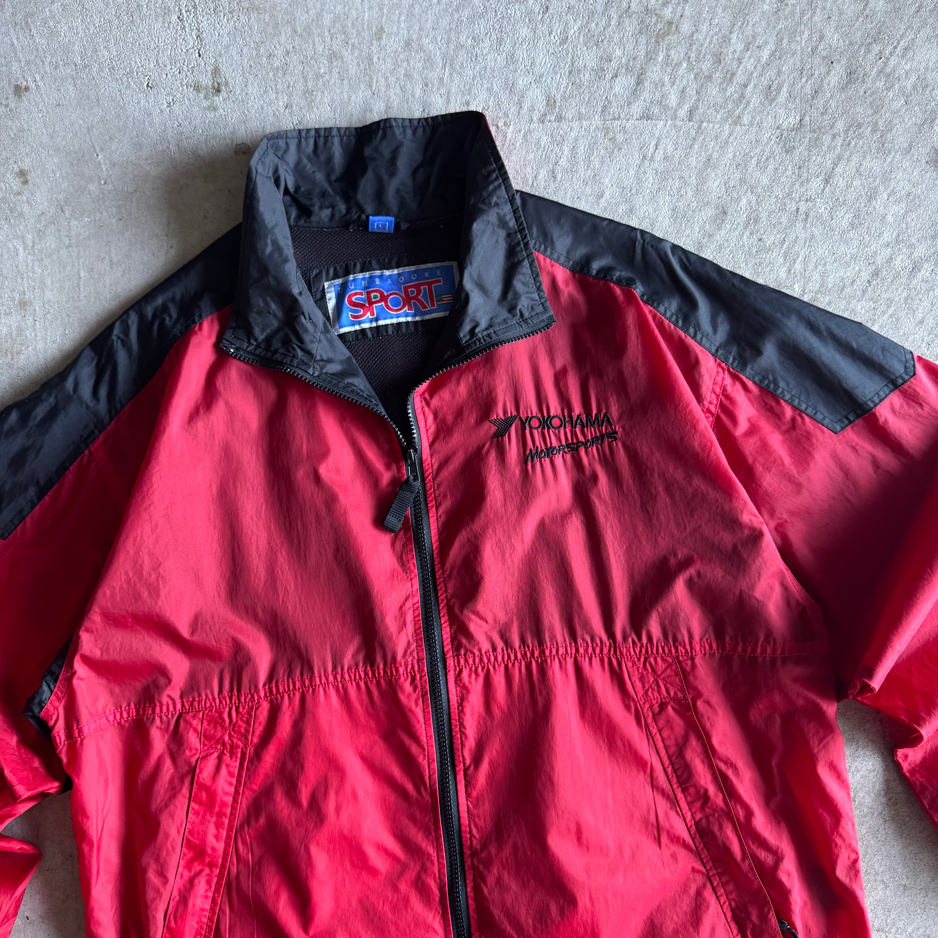 90s Yokohama Motorsports Red Black Jacket (L)
