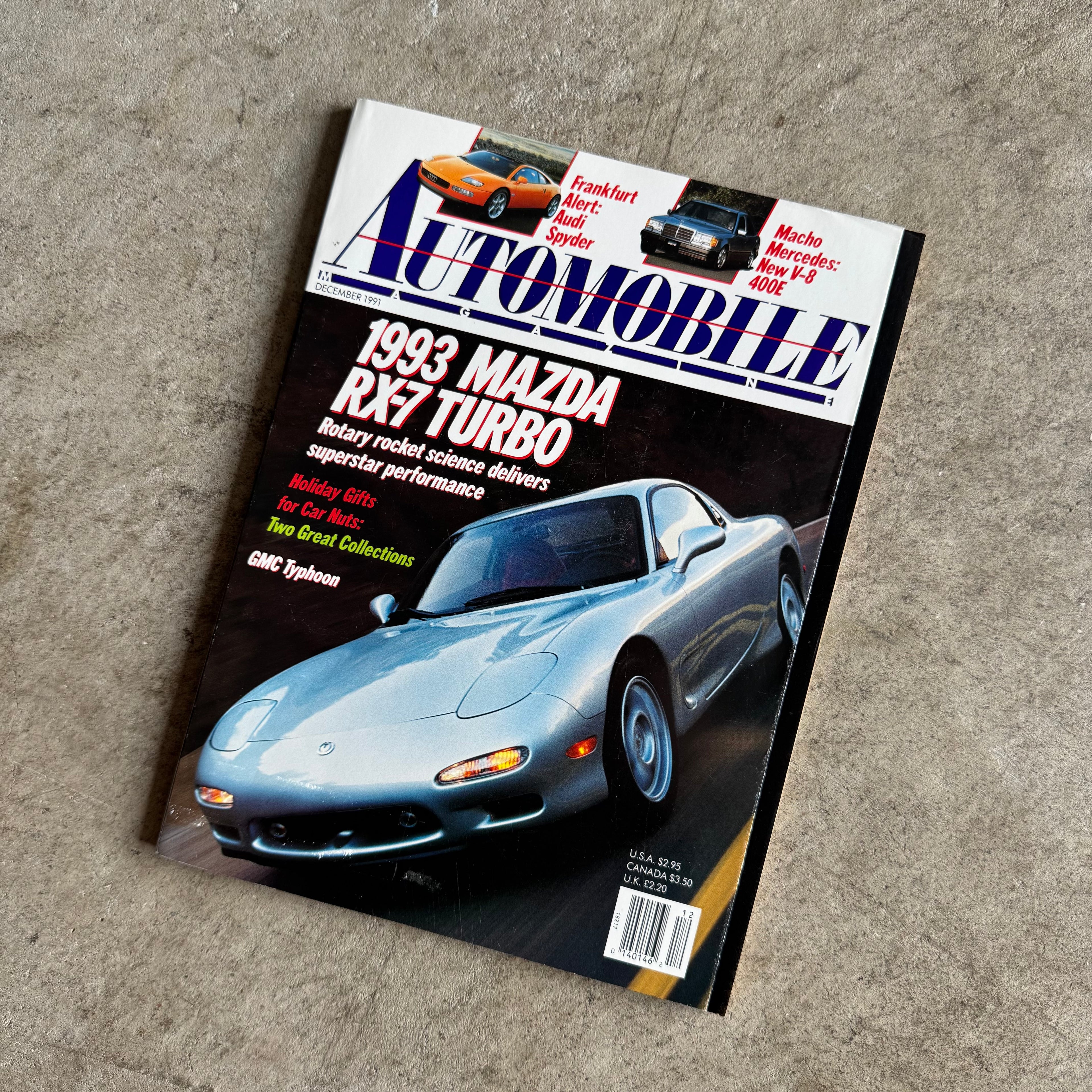 Automobile Magazine December 1991 Volume 6 No. 9