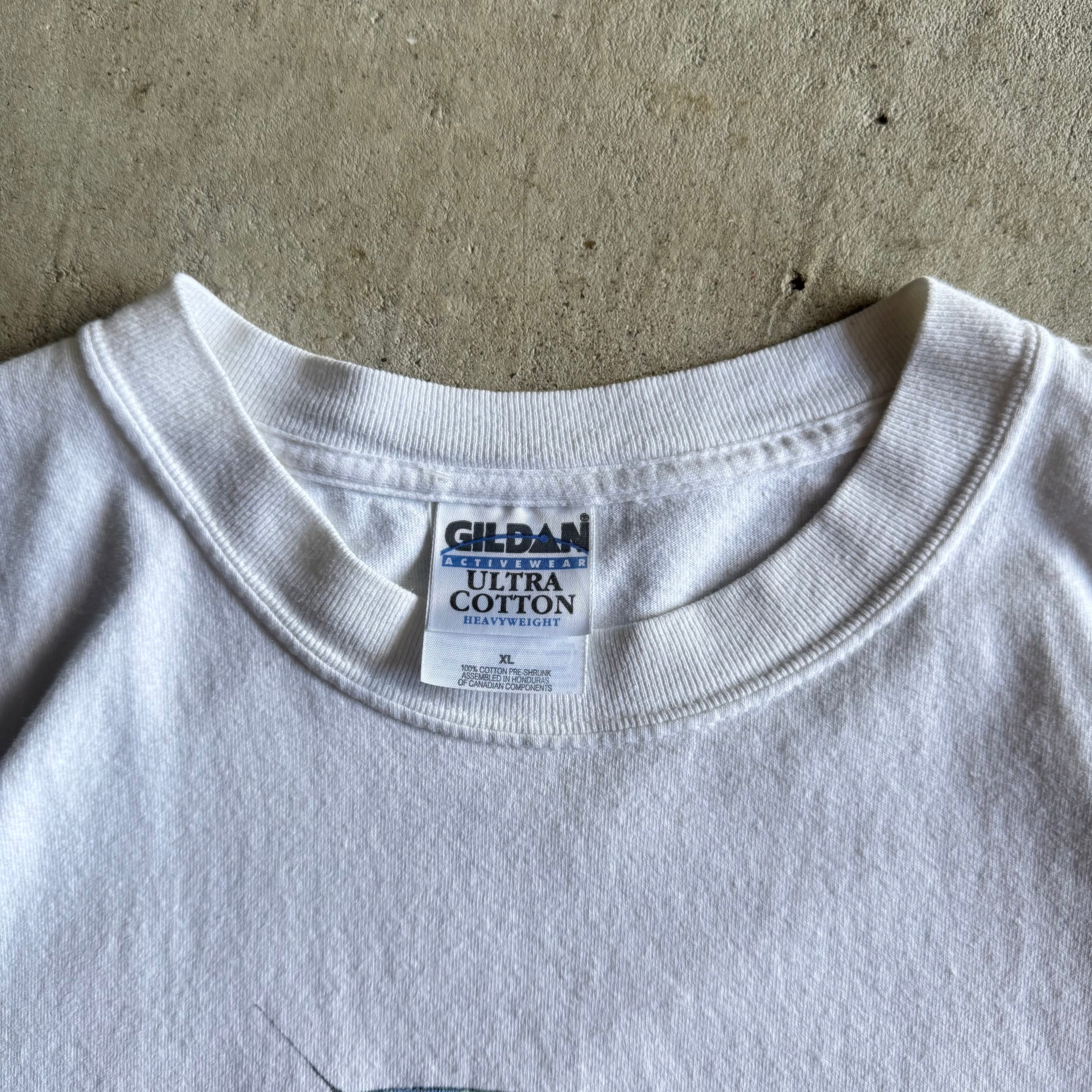 Vintage 90s Volkswagen Peace Bug White T Shirt Size XL