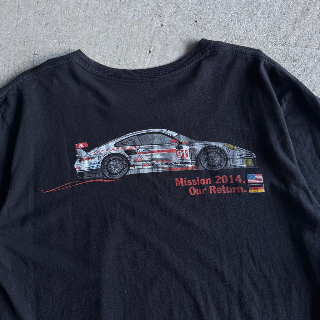 2014 Porsche 911 RSR Our Return Mission Black Longsleeve (L)