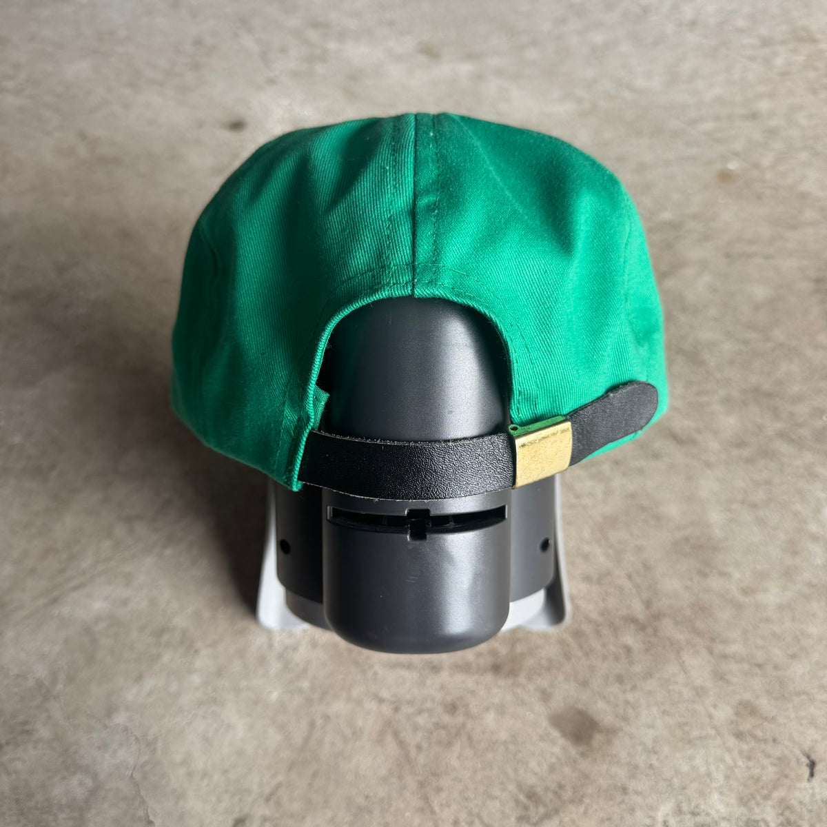 80s Porsche Quaker State Green Adjustable Strapback Hat