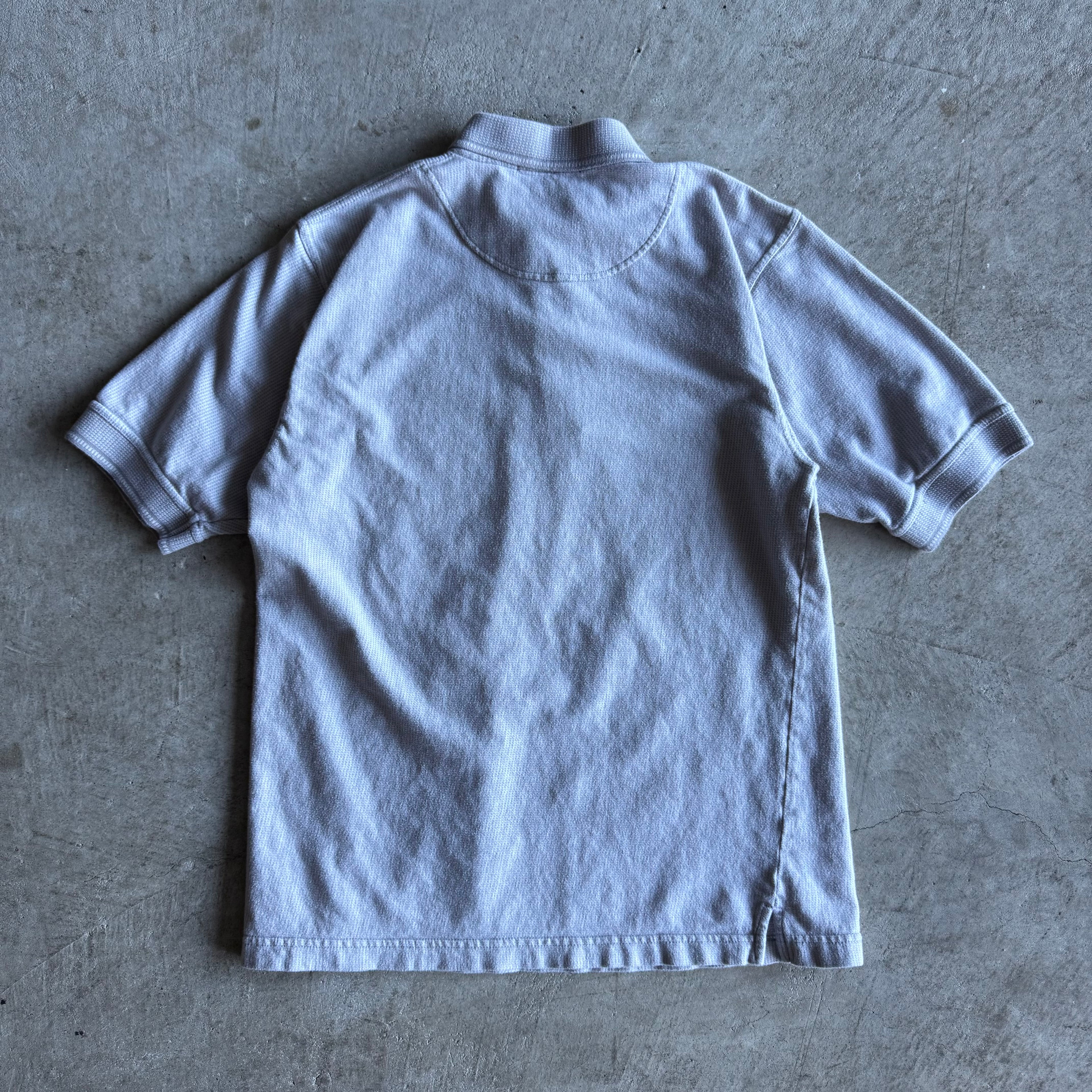 90s Porsche Selection Beige Embroidered Polo Shirt (S)