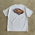 2000s Porsche Cayenne White T Shirt (XL)