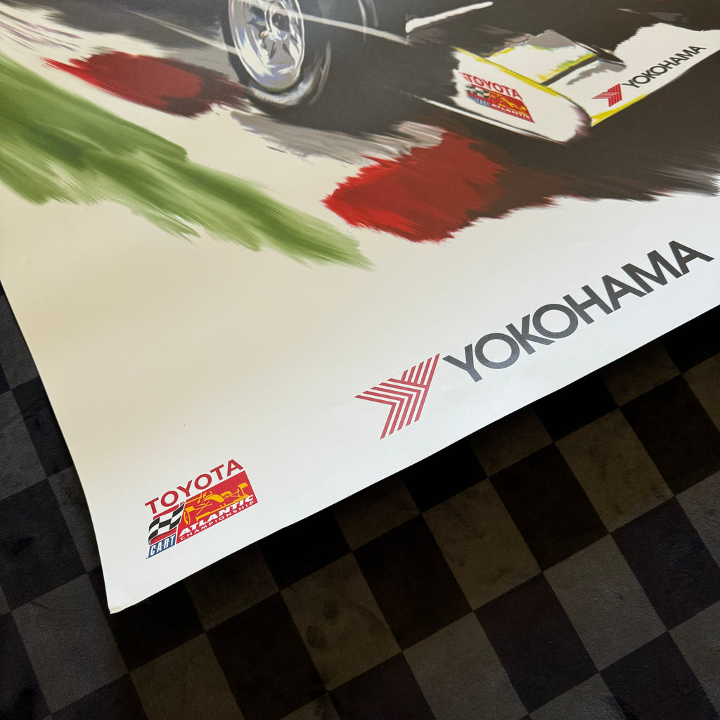 Original Yokohama Toyota CART Atlantic Championship Race Poster