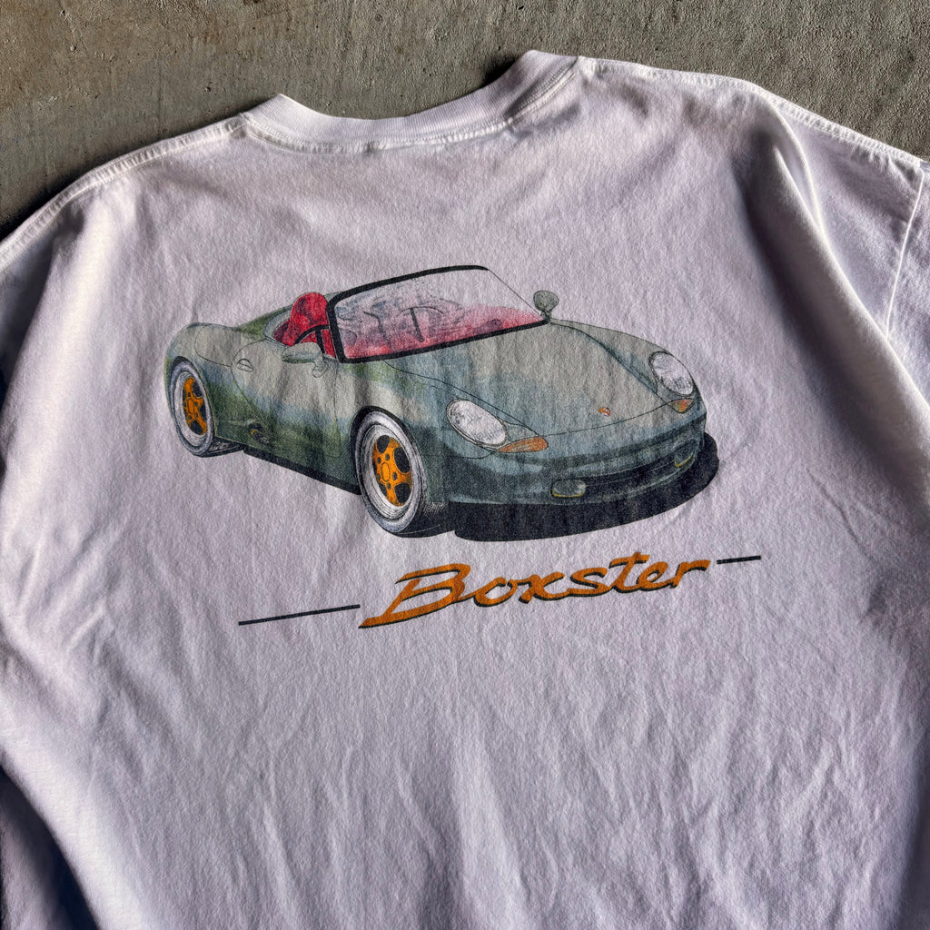 90s Porsche 996 Boxster White T Shirt (XXL)