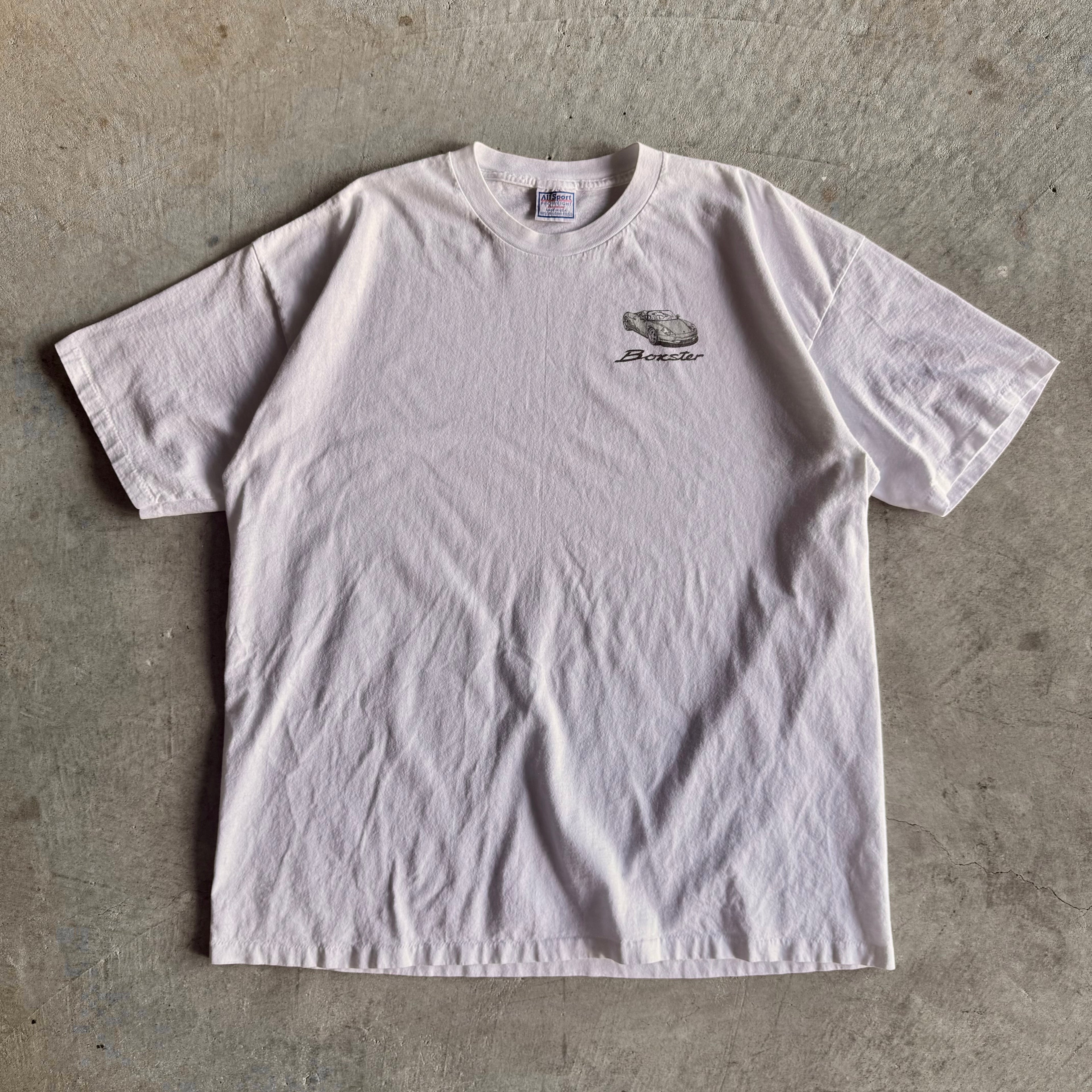 90s Porsche 996 Boxster White T Shirt (XXL)