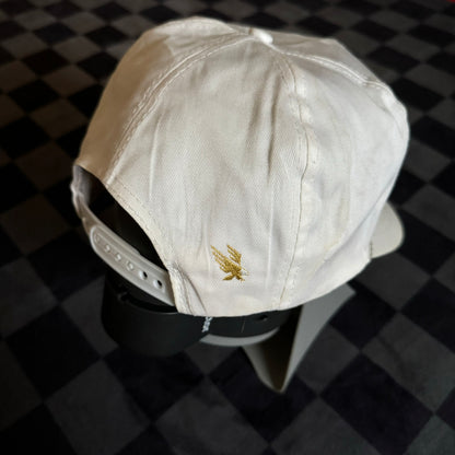 Vintage Winston Racing White Snapback Hat