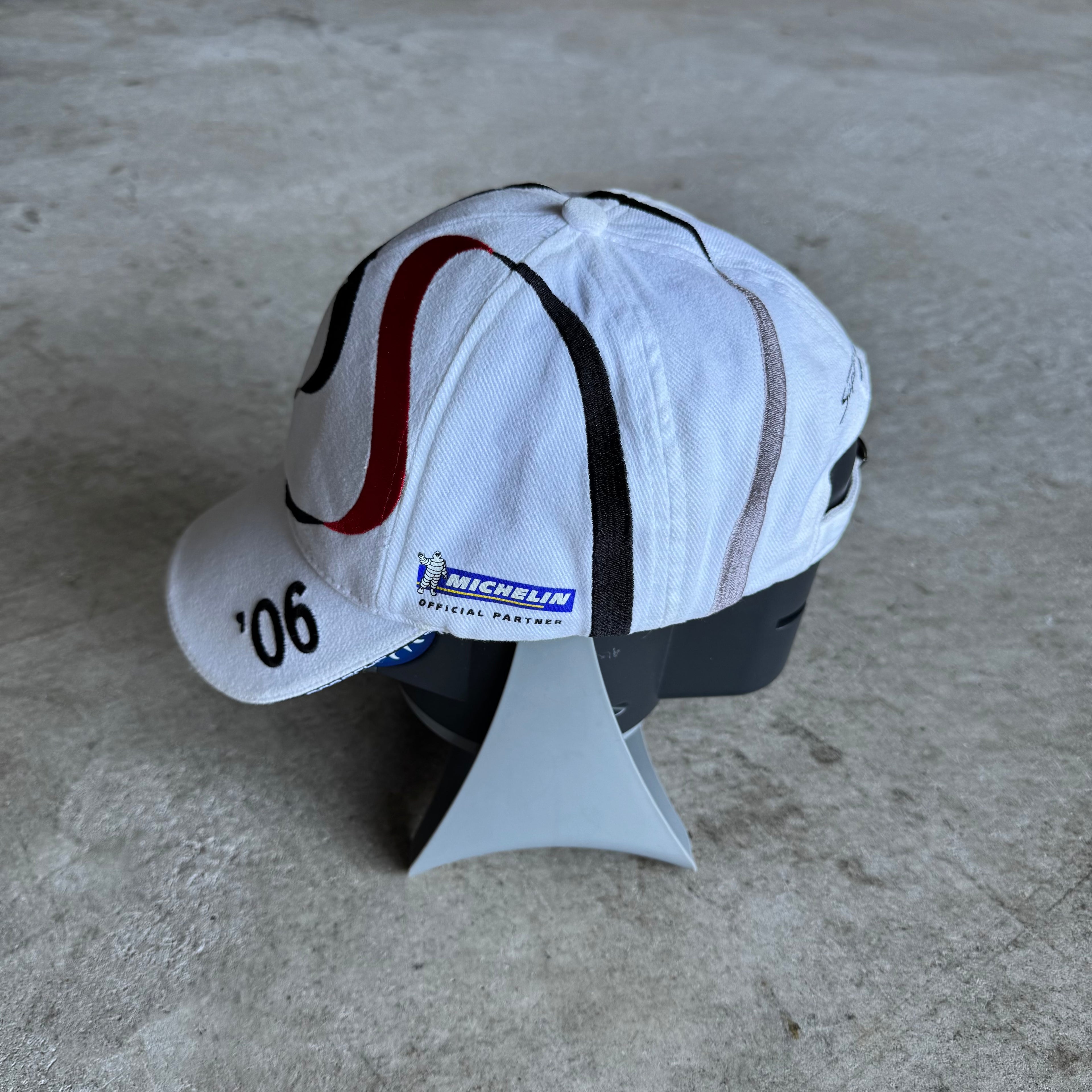 2006 Porsche Supercup Series White Strapback Hat