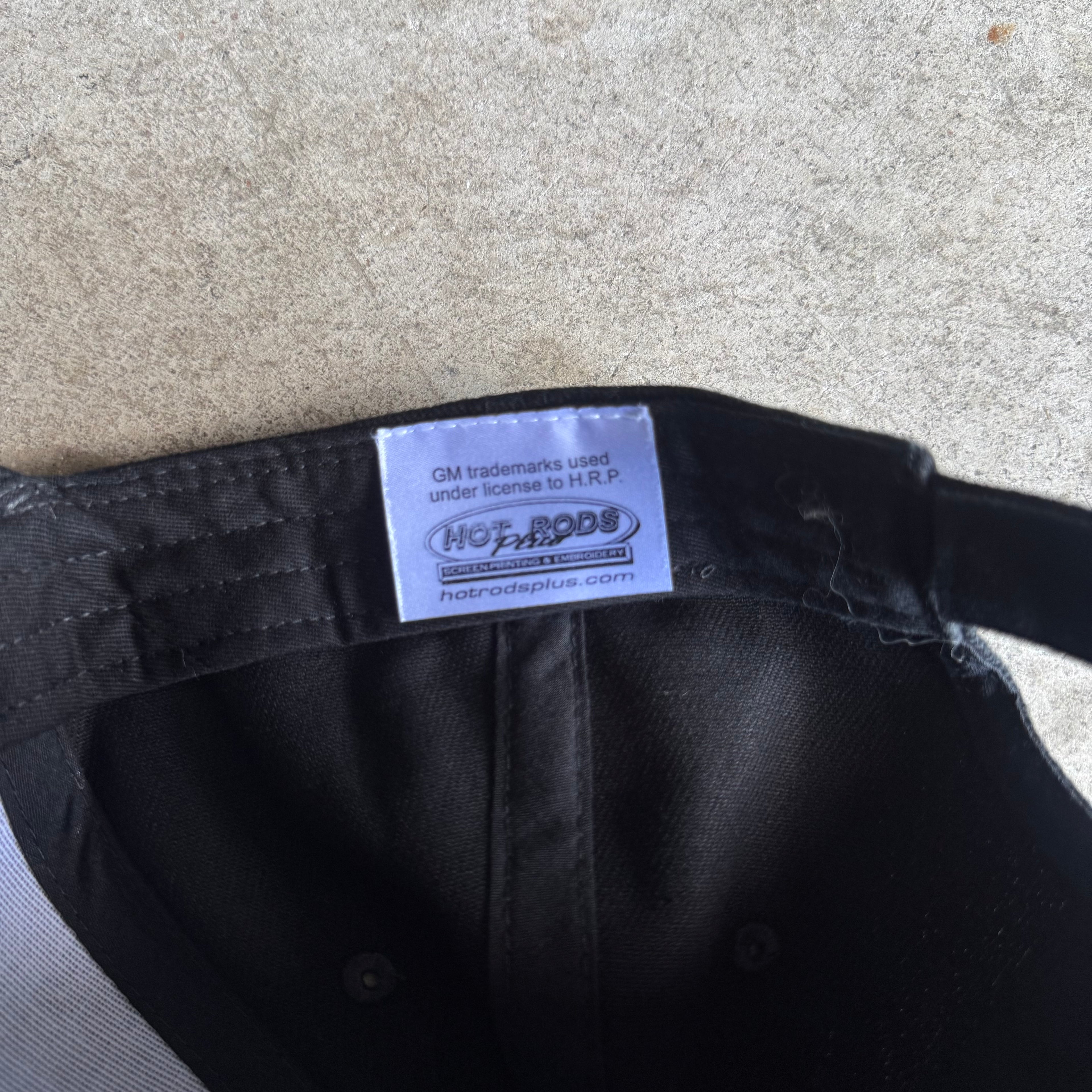 90s Cadillac Embroidered Black Cap Hat