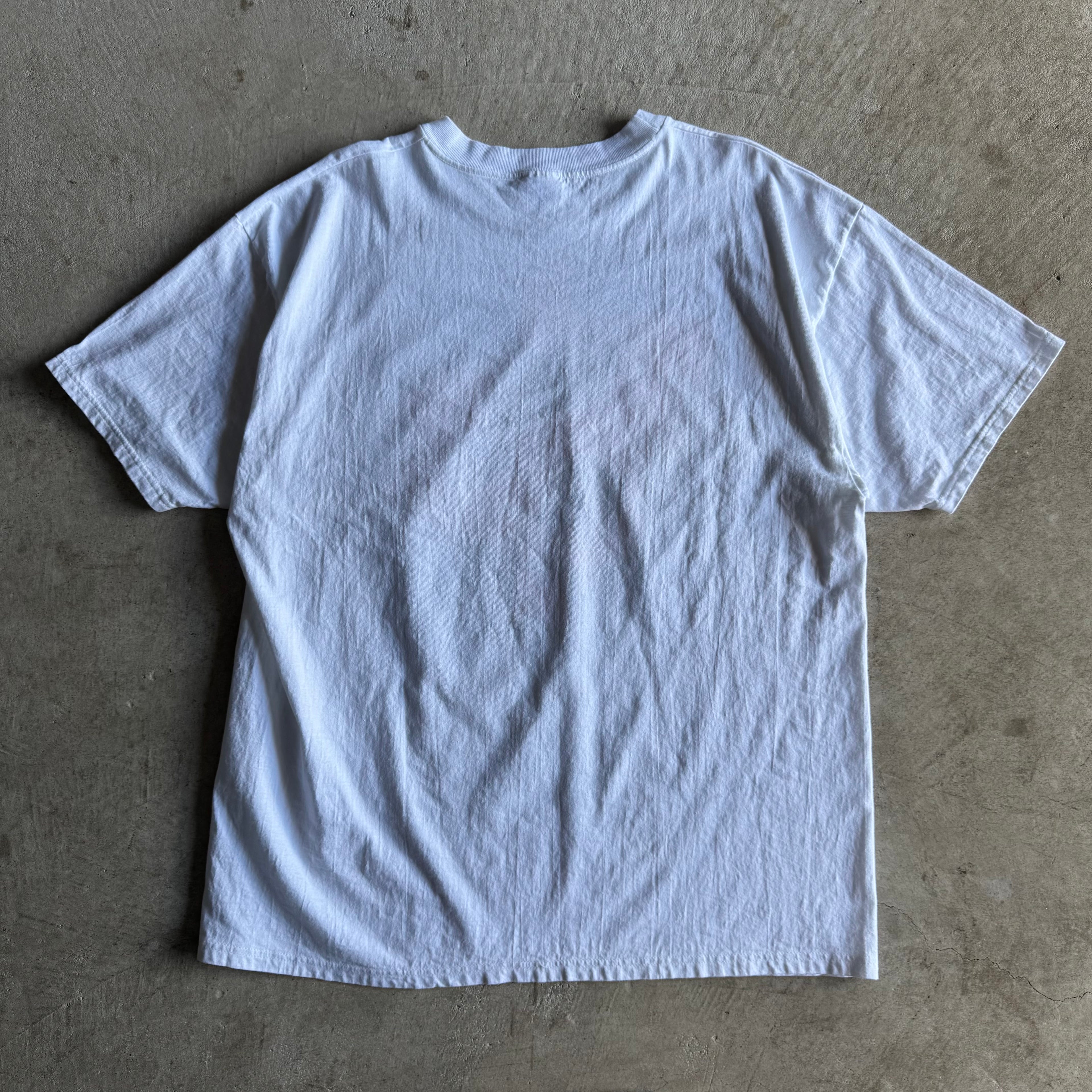 90s Porsche Martini 917/20 Pink Pig White T Shirt (XXL)