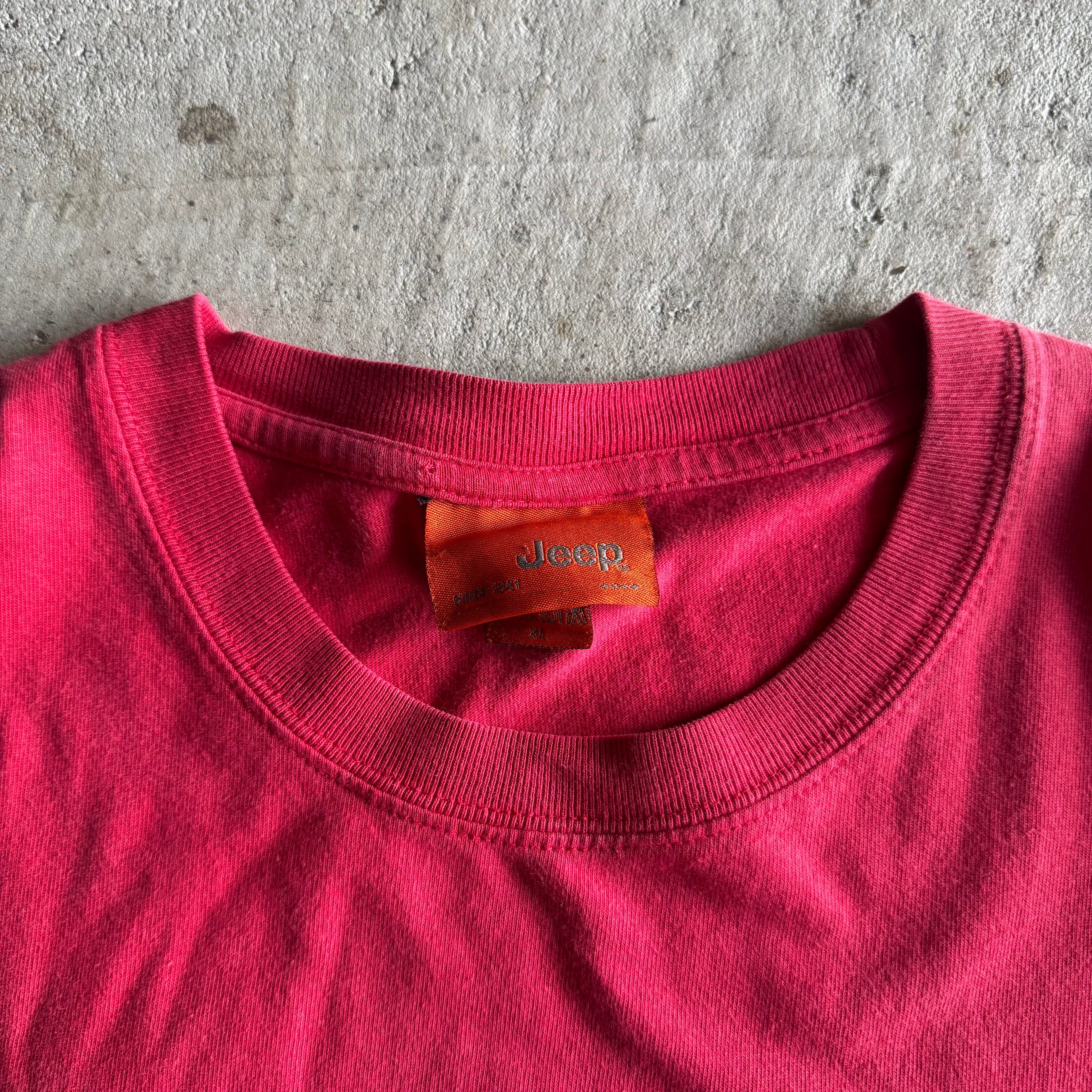 90s Jeep Freedom & Capability Red T Shirt (XXL)