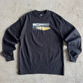 2000s BMW Performance Box Logo Black Longsleeve Shirt (L)