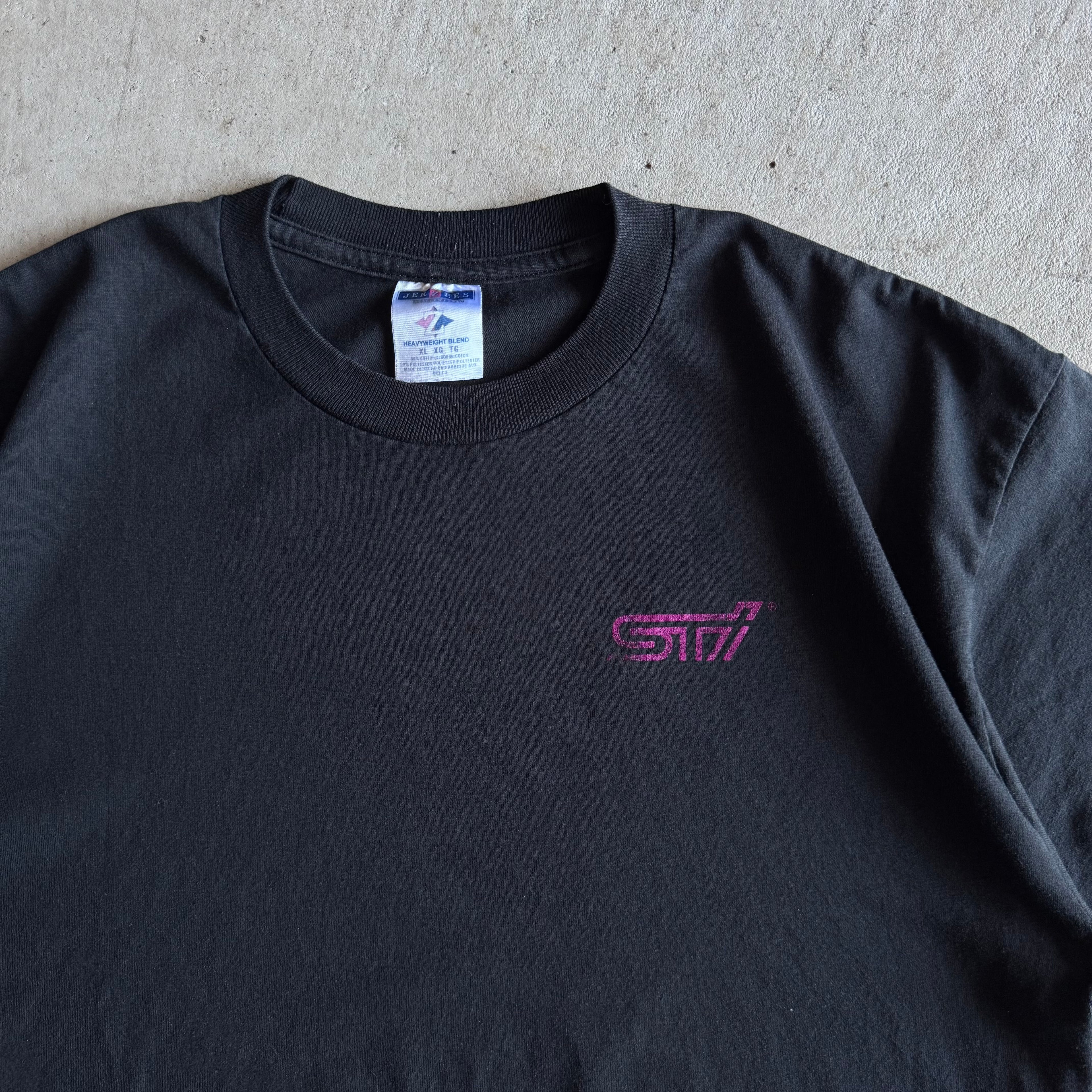 90s Subaru Technica Internation STI Black T Shirt (XL)