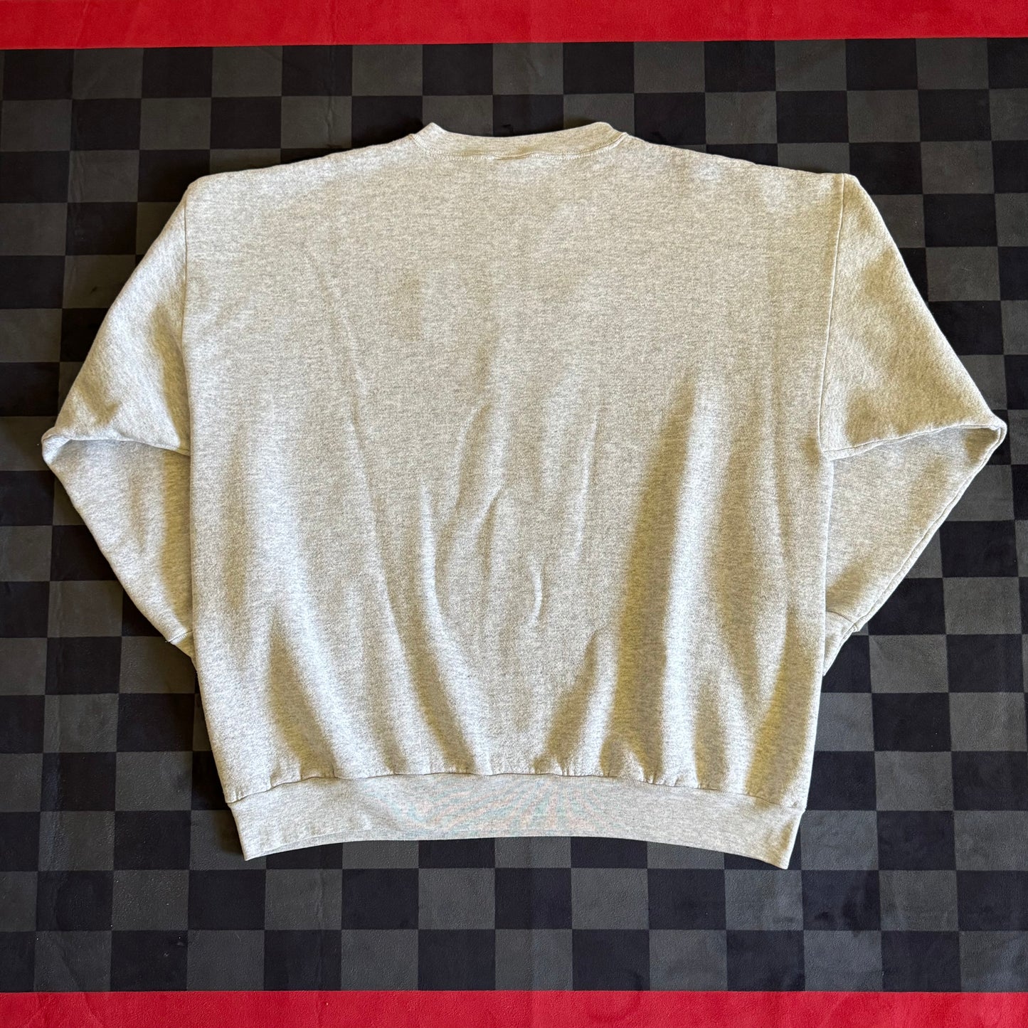 NASCAR Racing Embroidered Gray Pullover Sweater 2XL