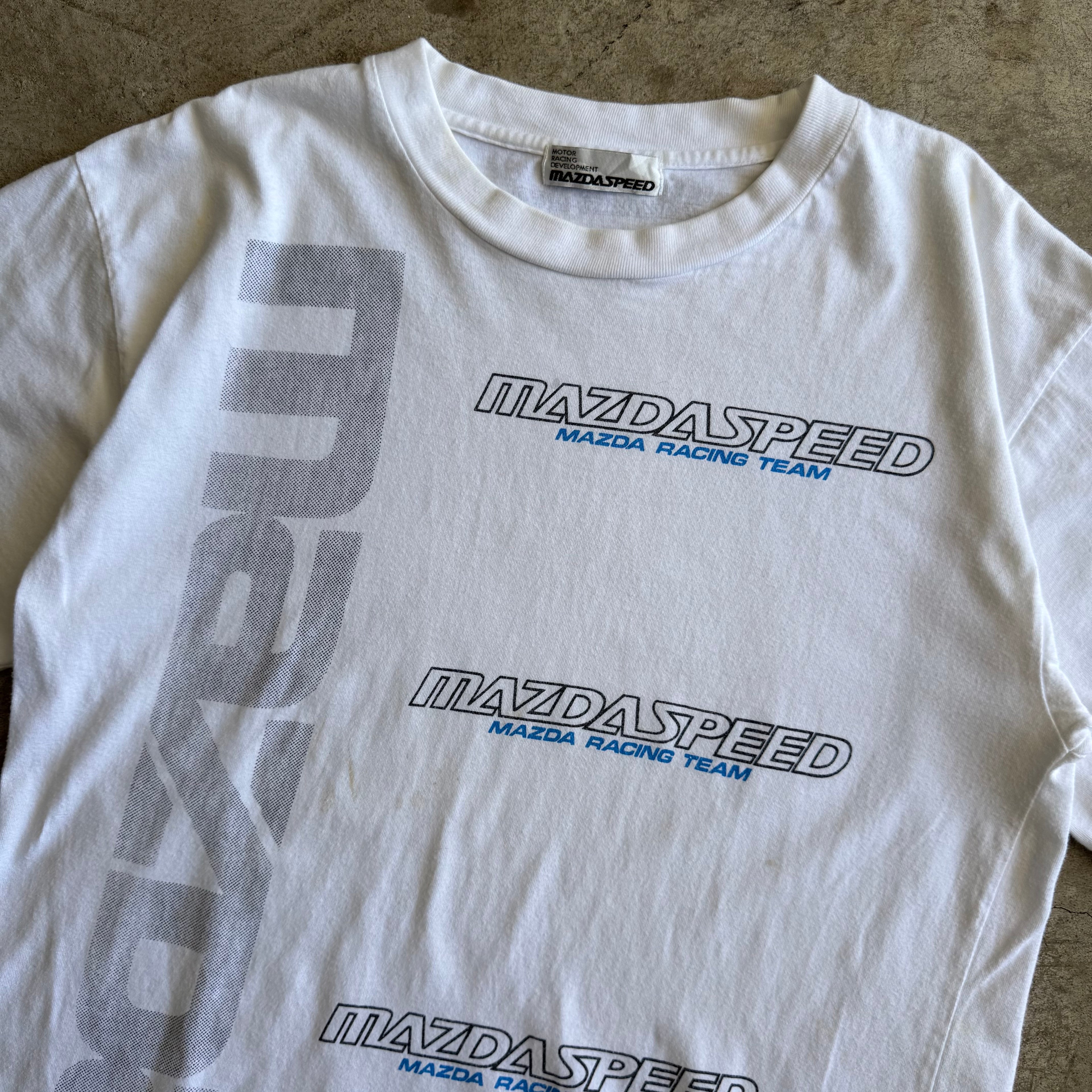 90s Mazdaspeed Racing Team White T Shirt (L)