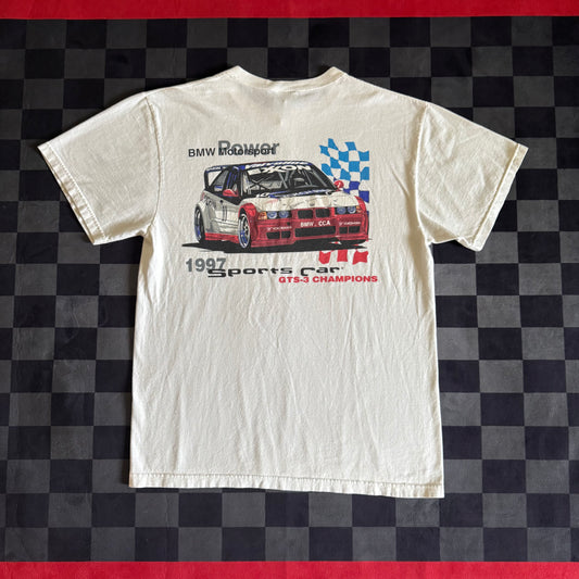 Vintage 1997 BMW M3 GTS Champions T Shirt Medium