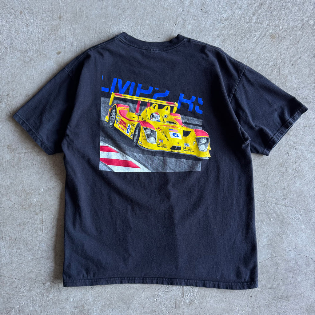 2000s Porsche RS Spyder LMP2 Black T Shirt (L)