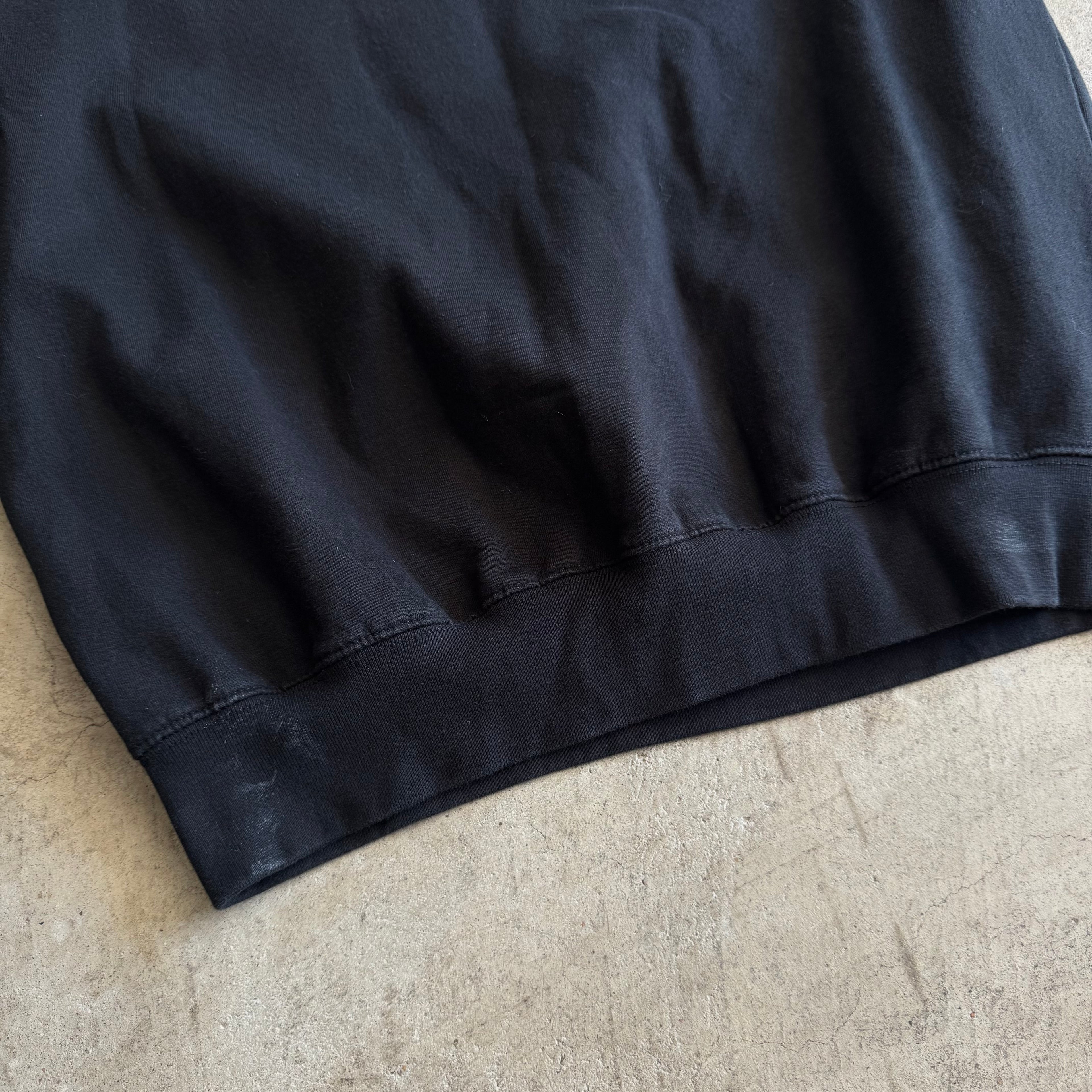 90s Ferrari Scuderia Embroidered Black Crewneck Sweater (Large)