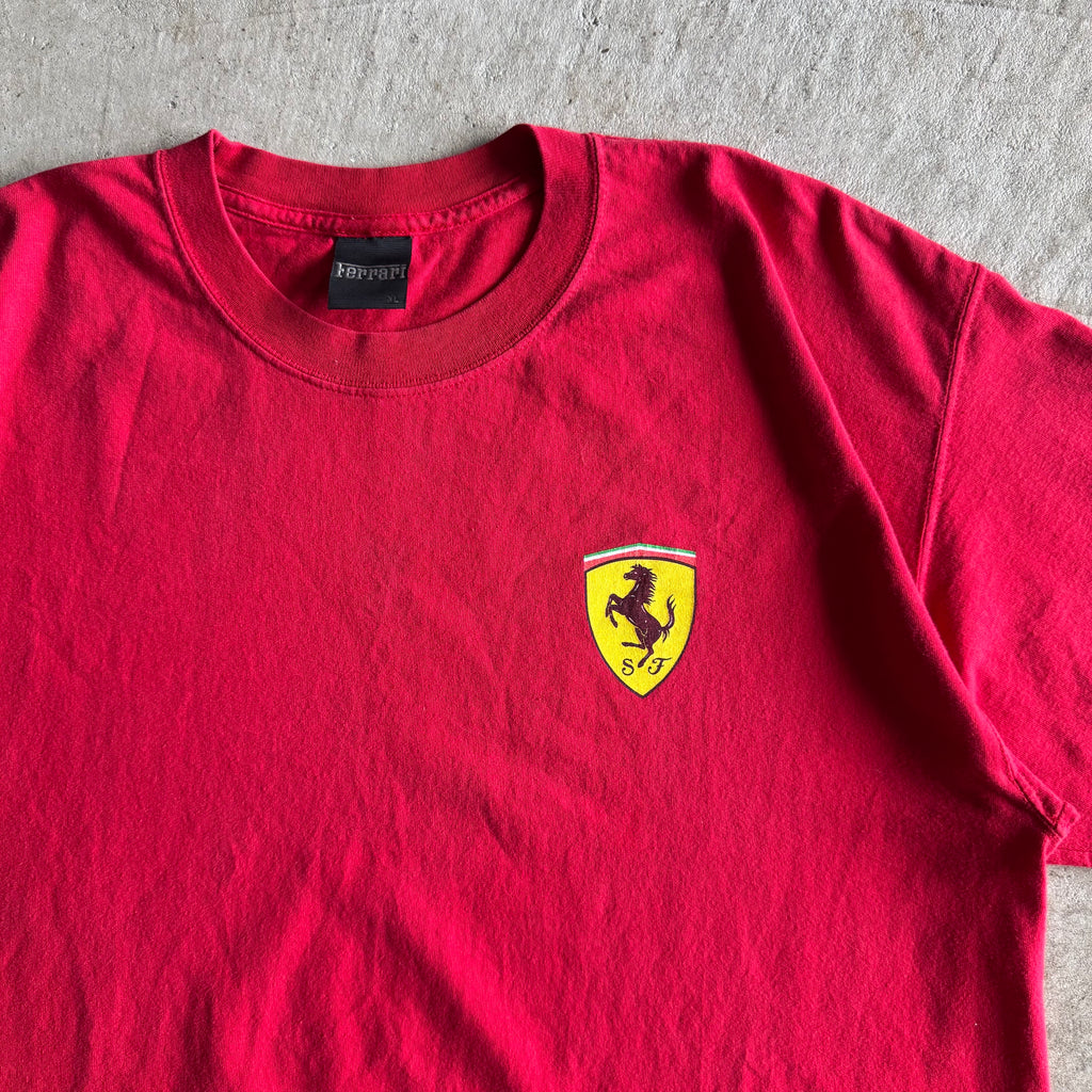 1999 Ferrari F-399 Formula 1 Red T Shirt (XL)