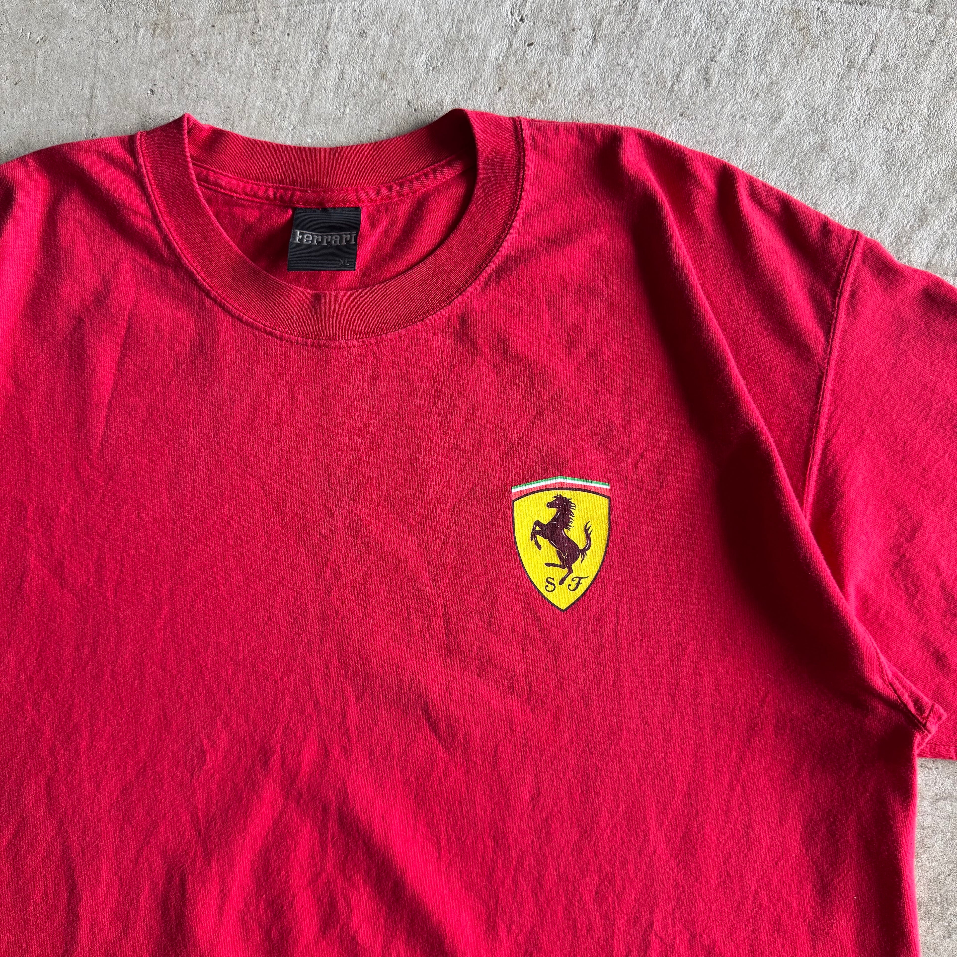 1999 Ferrari F-399 Formula 1 Red T Shirt (XL)