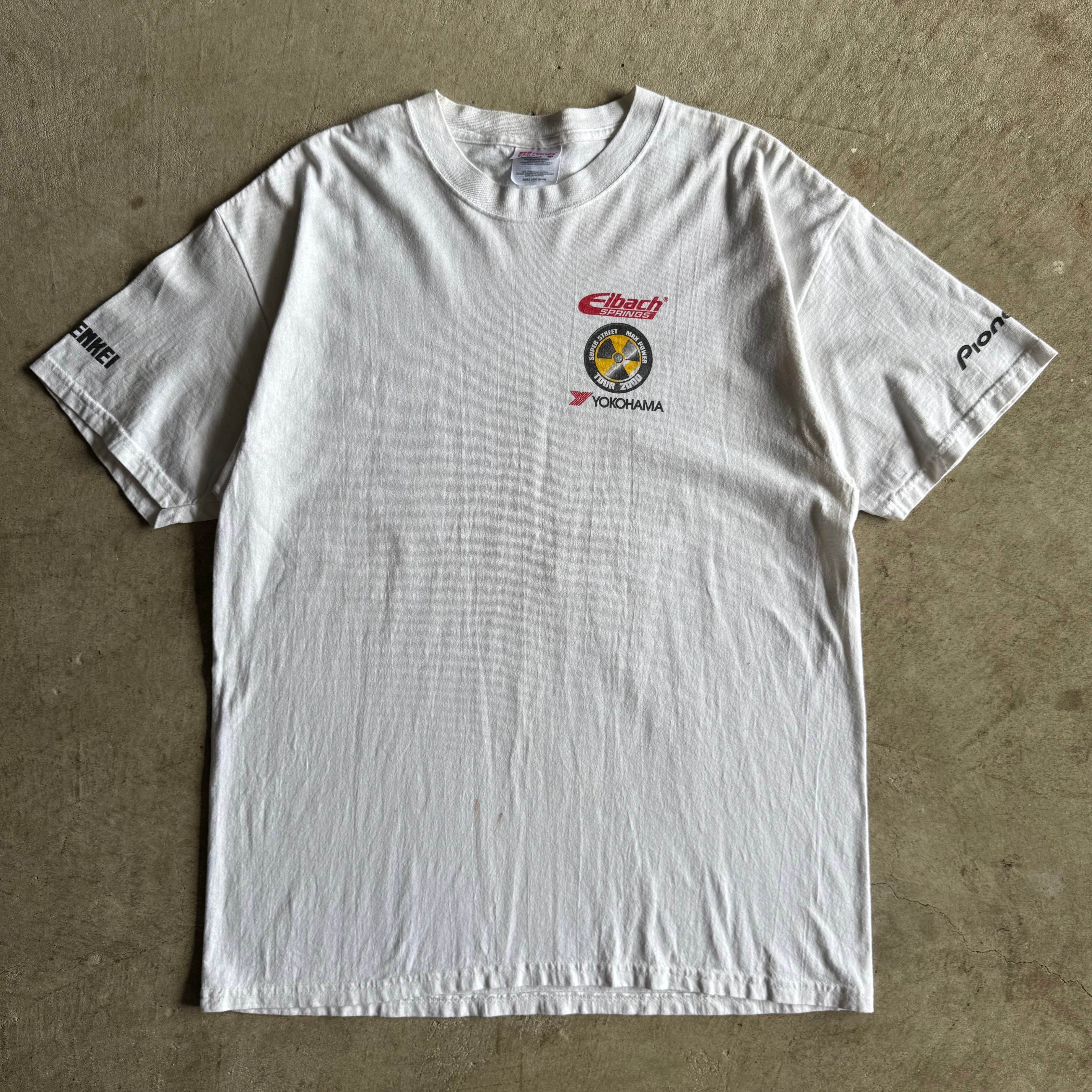 2000 Super Street Tour Yokohama Eibach White T Shirt (L) – The