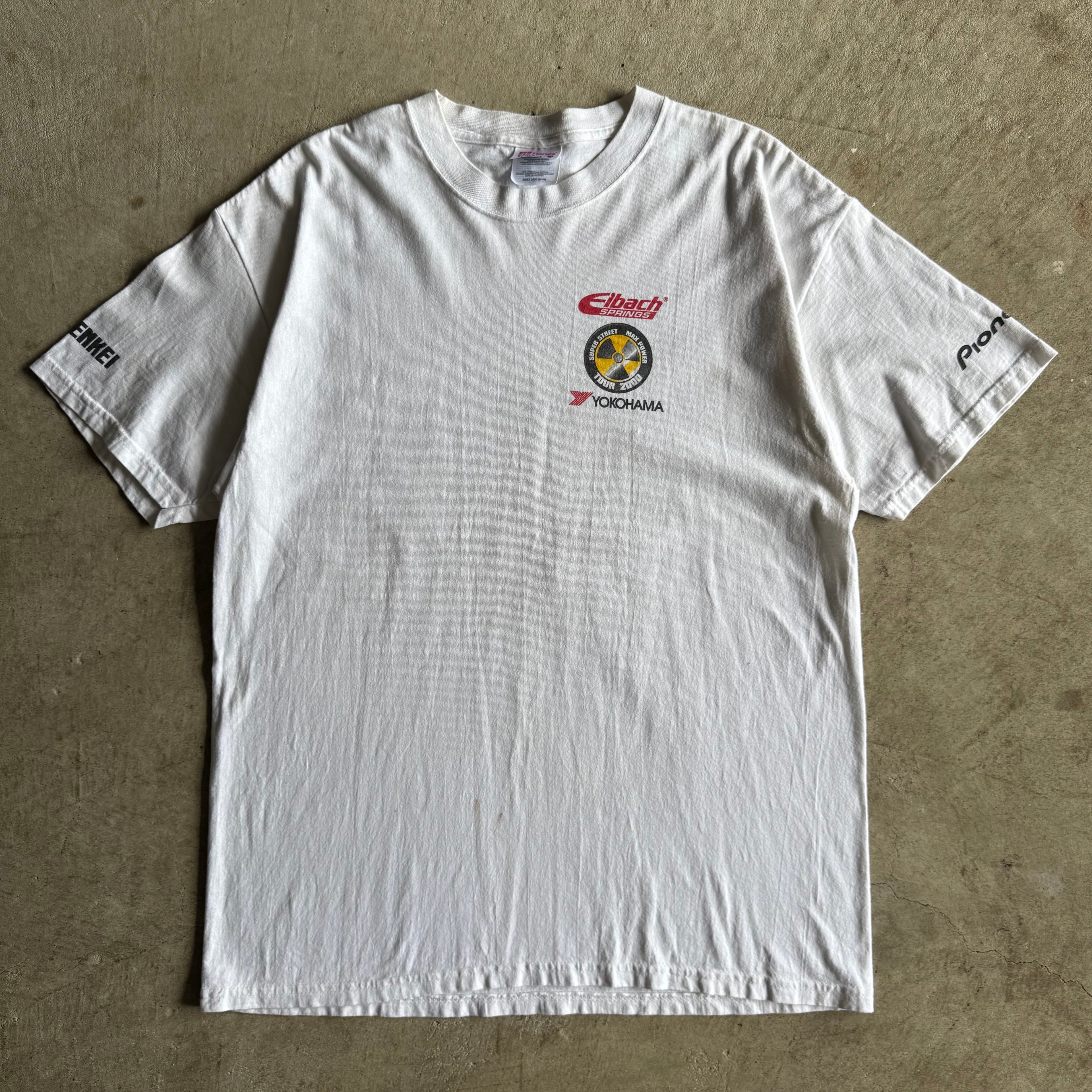 2000 Super Street Tour Yokohama Eibach White T Shirt (L)