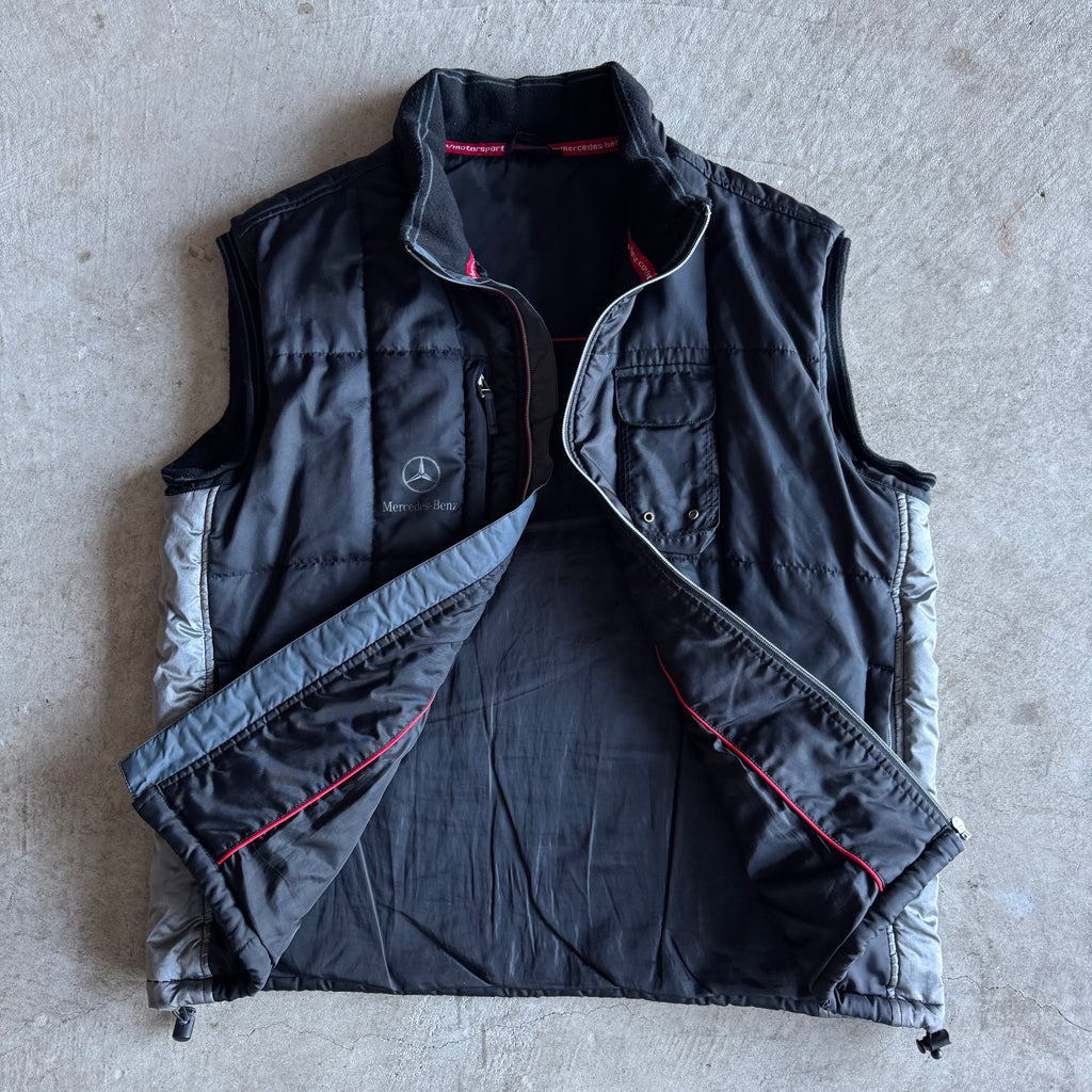 2000s Mercedes-Benz CLK DTM Black Vest Jacket (XL)