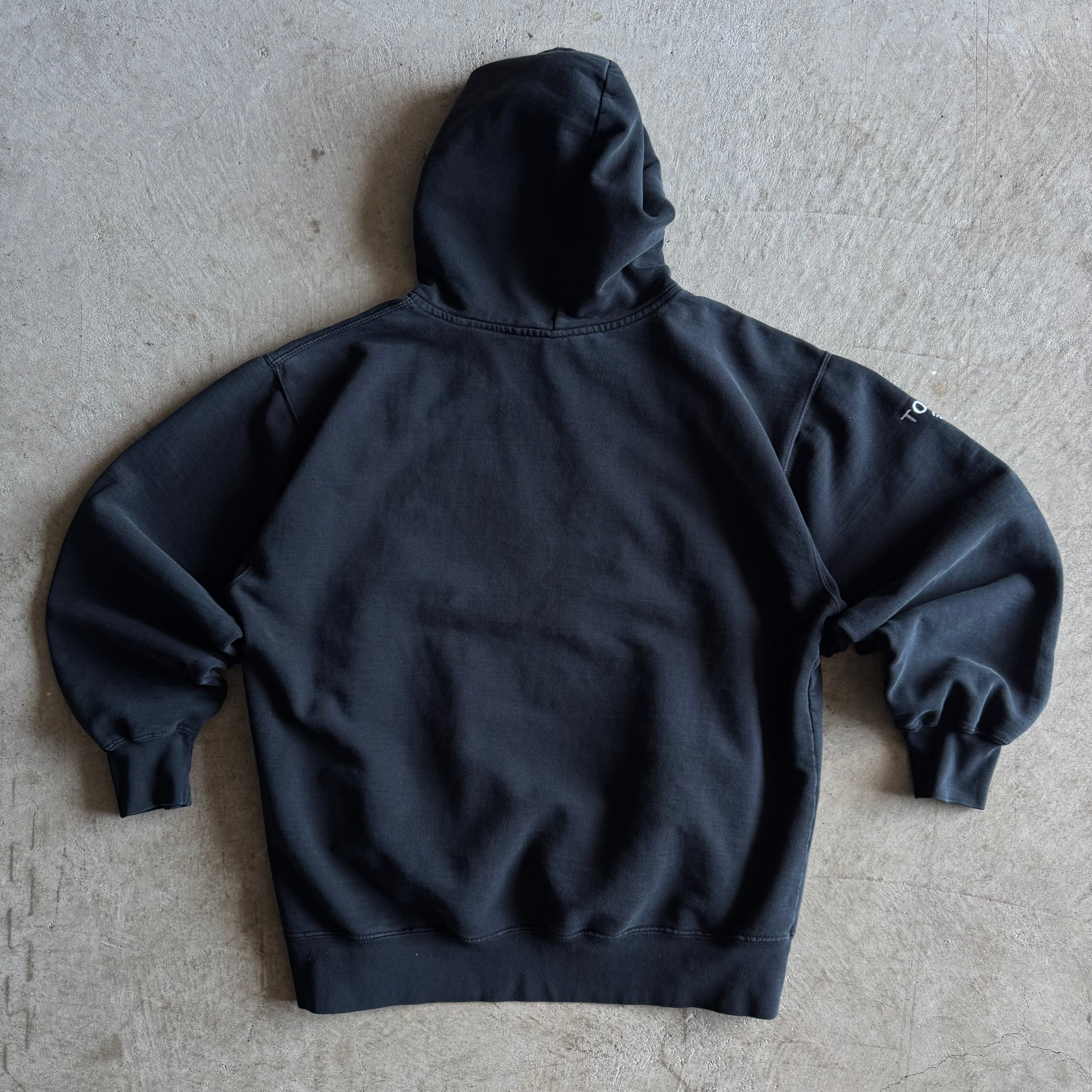 90s TRD Toyota Racing Development Tribal Hoodie Pullover Sweater (L)