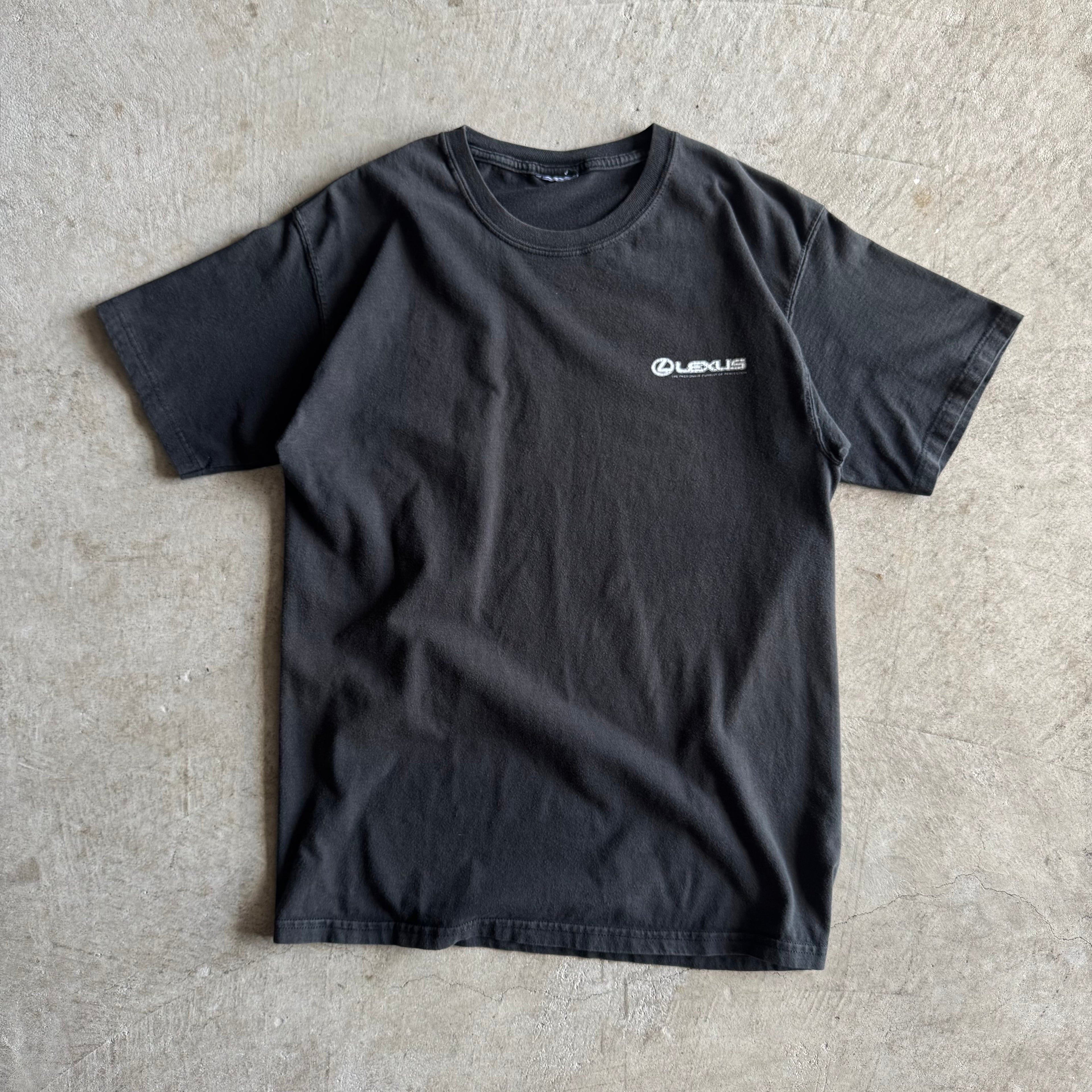 2000s Team Lexus IS300 Grand AM Cup Car Black T Shirt (L)
