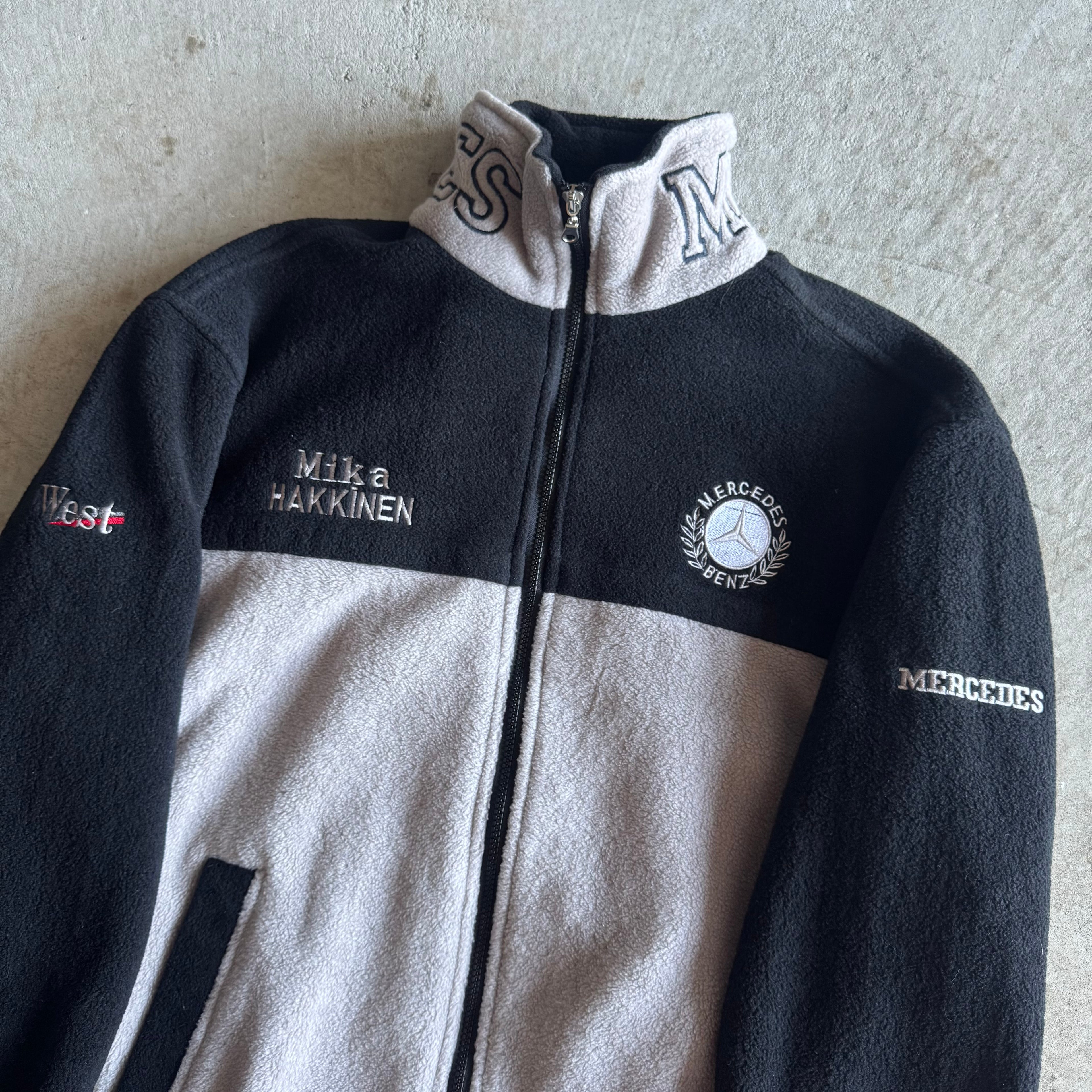 Vintage 90s Mercedes Motorsport F1 Formula 1 Sweater Size Large