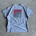 1995 Porsche Selection Motorsport Script Wave Grey T Shirt (XL)