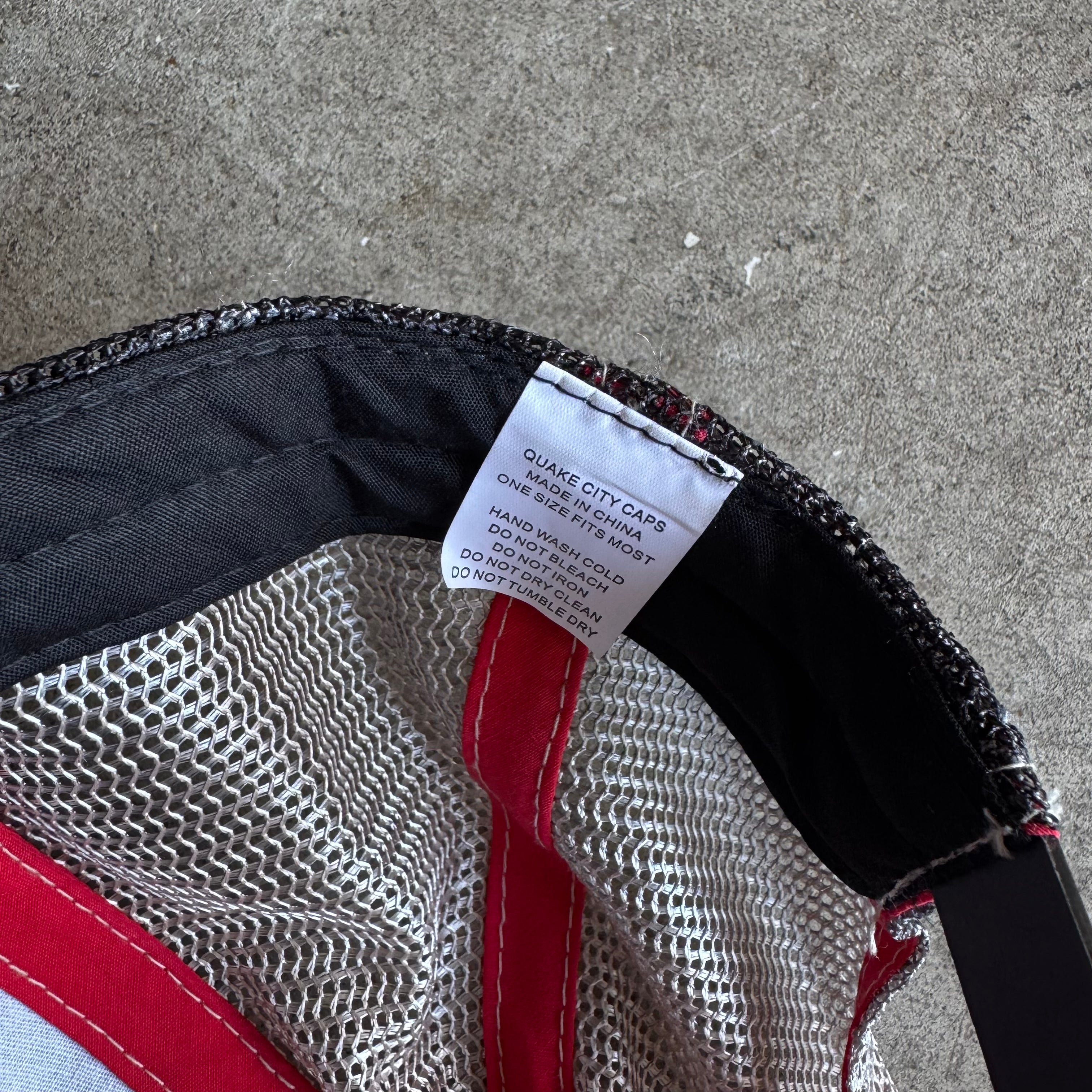 Vintage 90s Nissan Black Gradient Trucker Hat