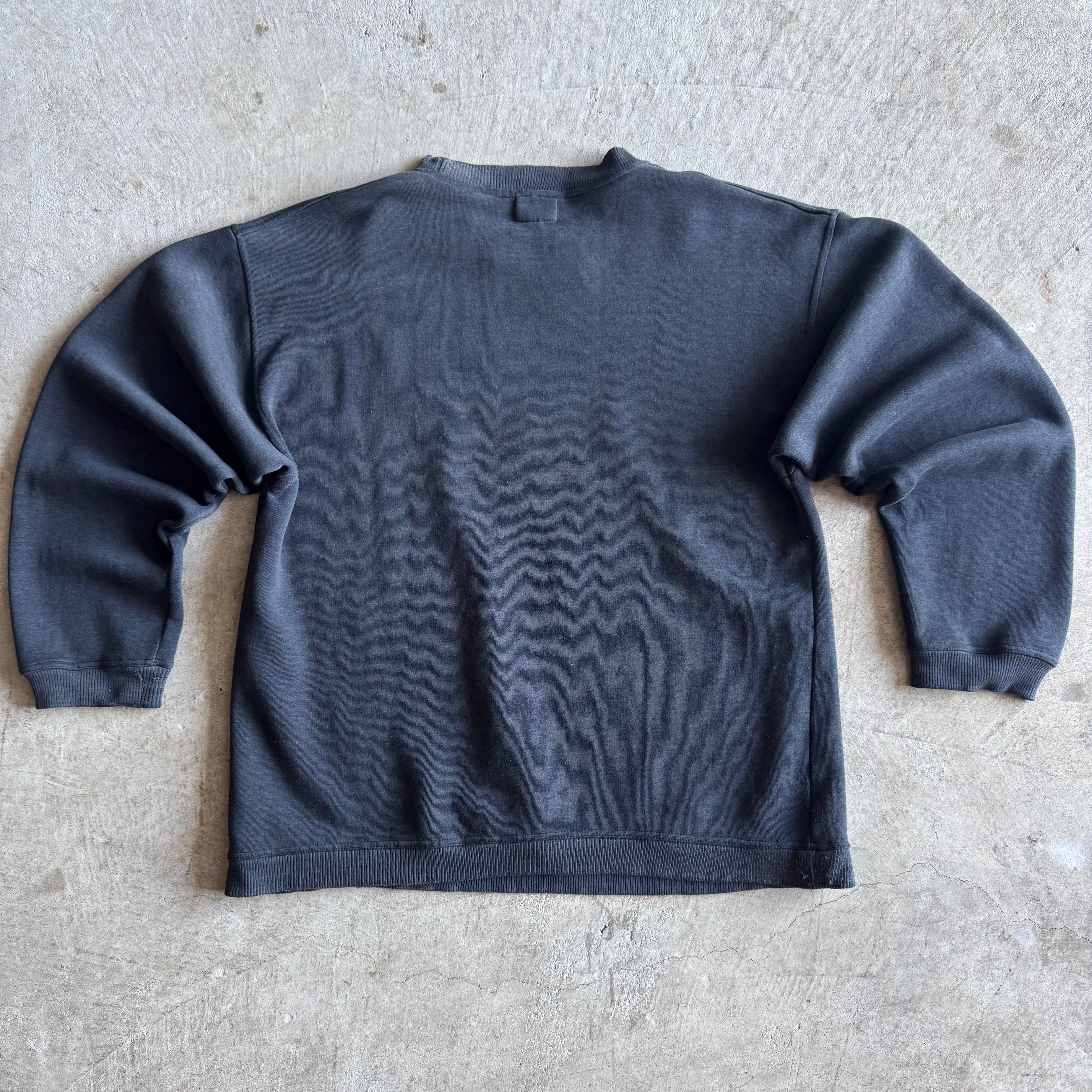 Vintage Mercedes-Benz Motorsport Formula 1 Black Pullover Sweater Size Large