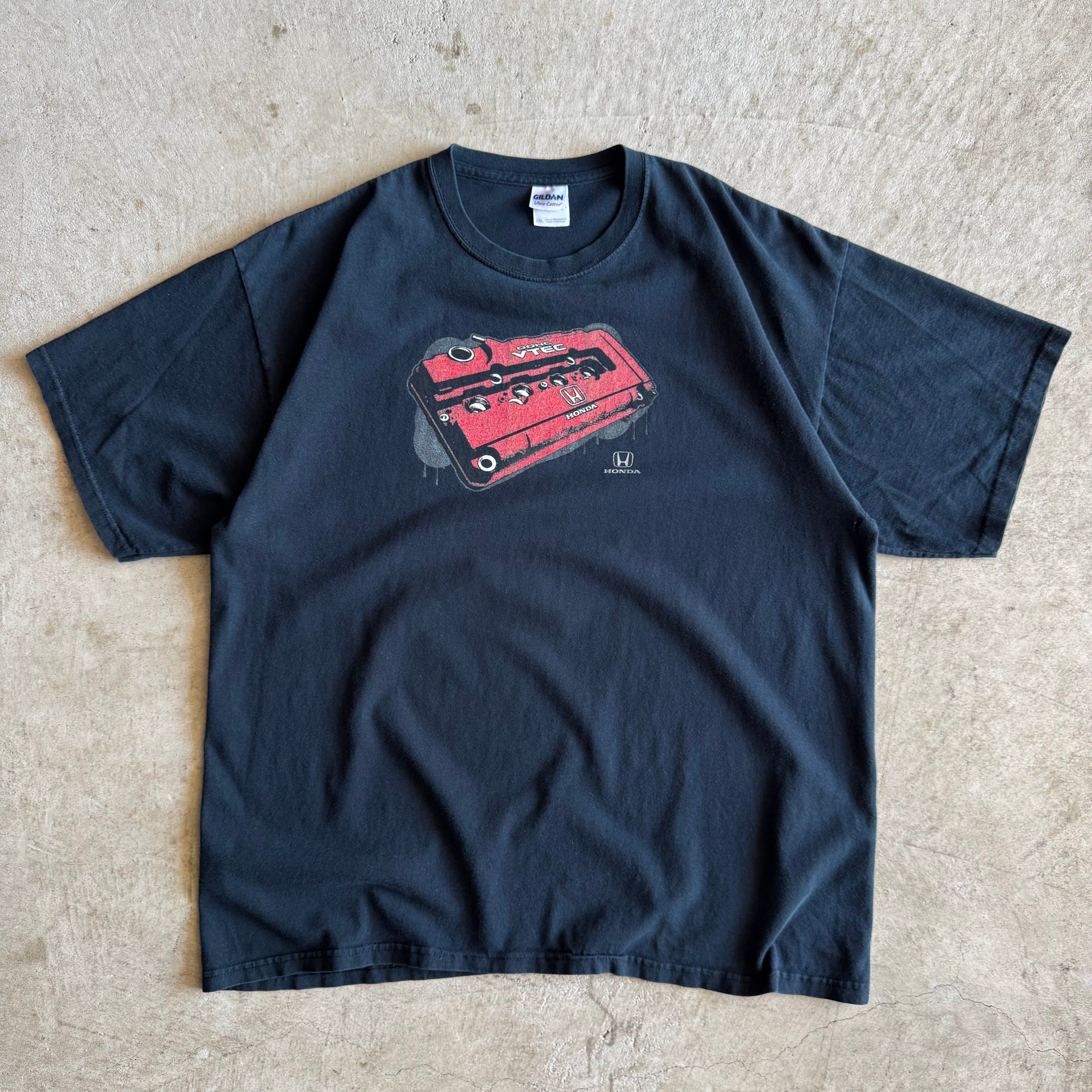 90s Honda VTEC DOHC B Series Engine Cover T Shirt (XXL)
