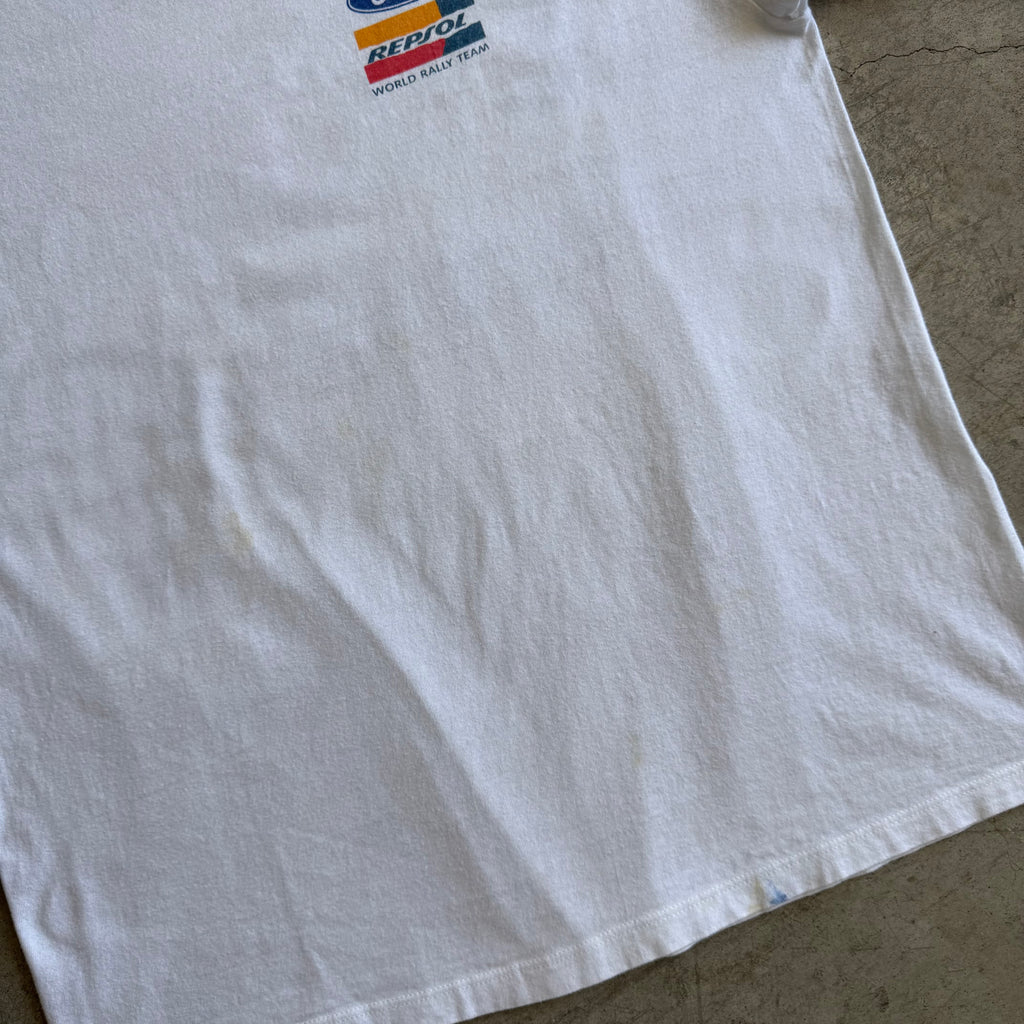90s Ford Repsol Carlos Sainz Sr. Rally Team Shirt (XL)