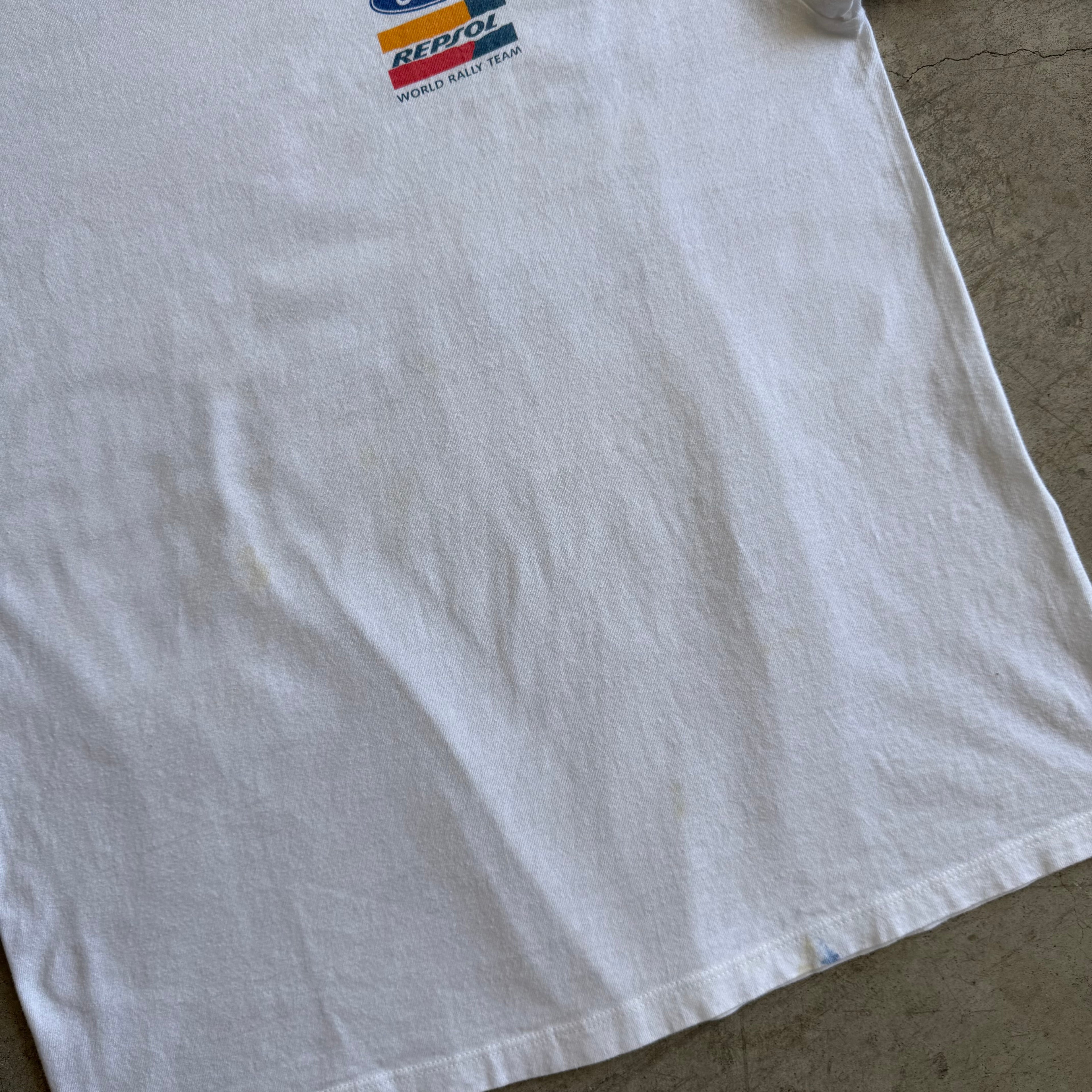 90s Ford Repsol Carlos Sainz Sr. Rally Team Shirt (XL)