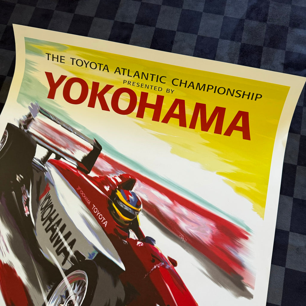 Original Yokohama Toyota CART Atlantic Championship Race Poster