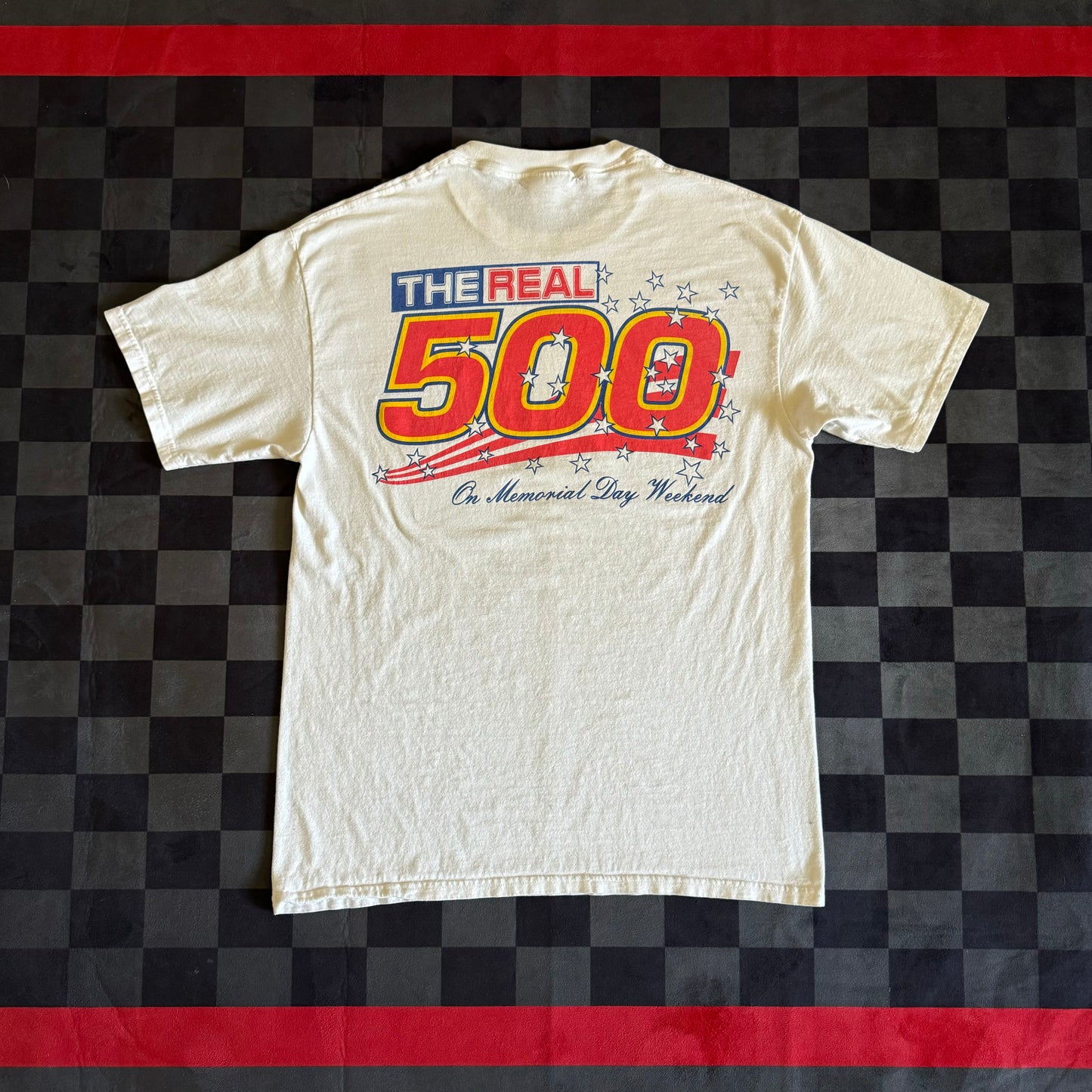 1996 US 500 White T Shirt XL